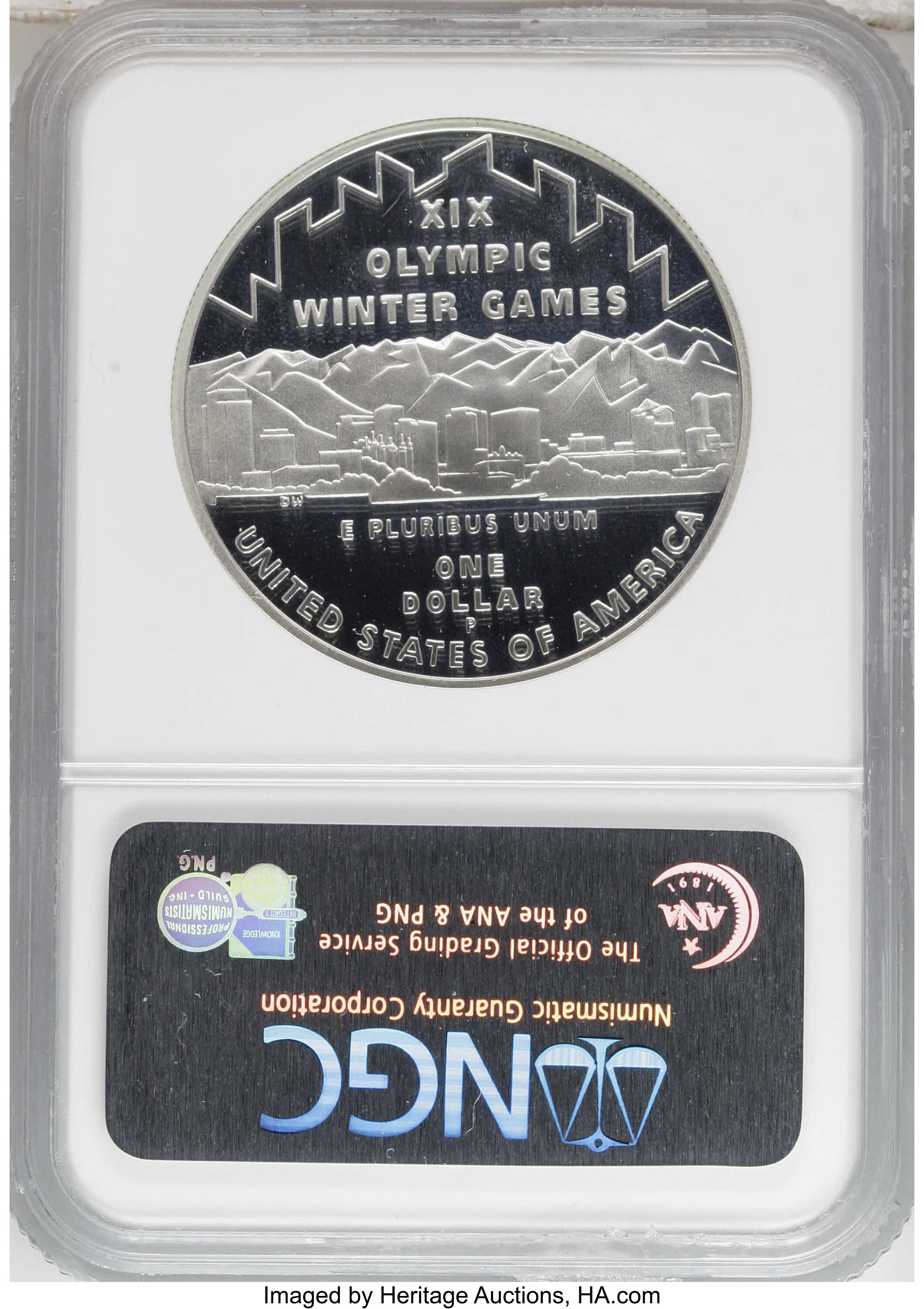 2002-P S$1 Salt Lake City Olympics PR DCAM PR67 DCAM thumbnail 4