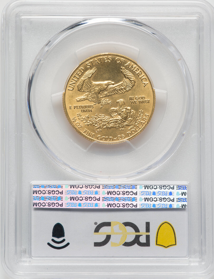 1992 $25  Gold Eagle MS64 thumbnail 7
