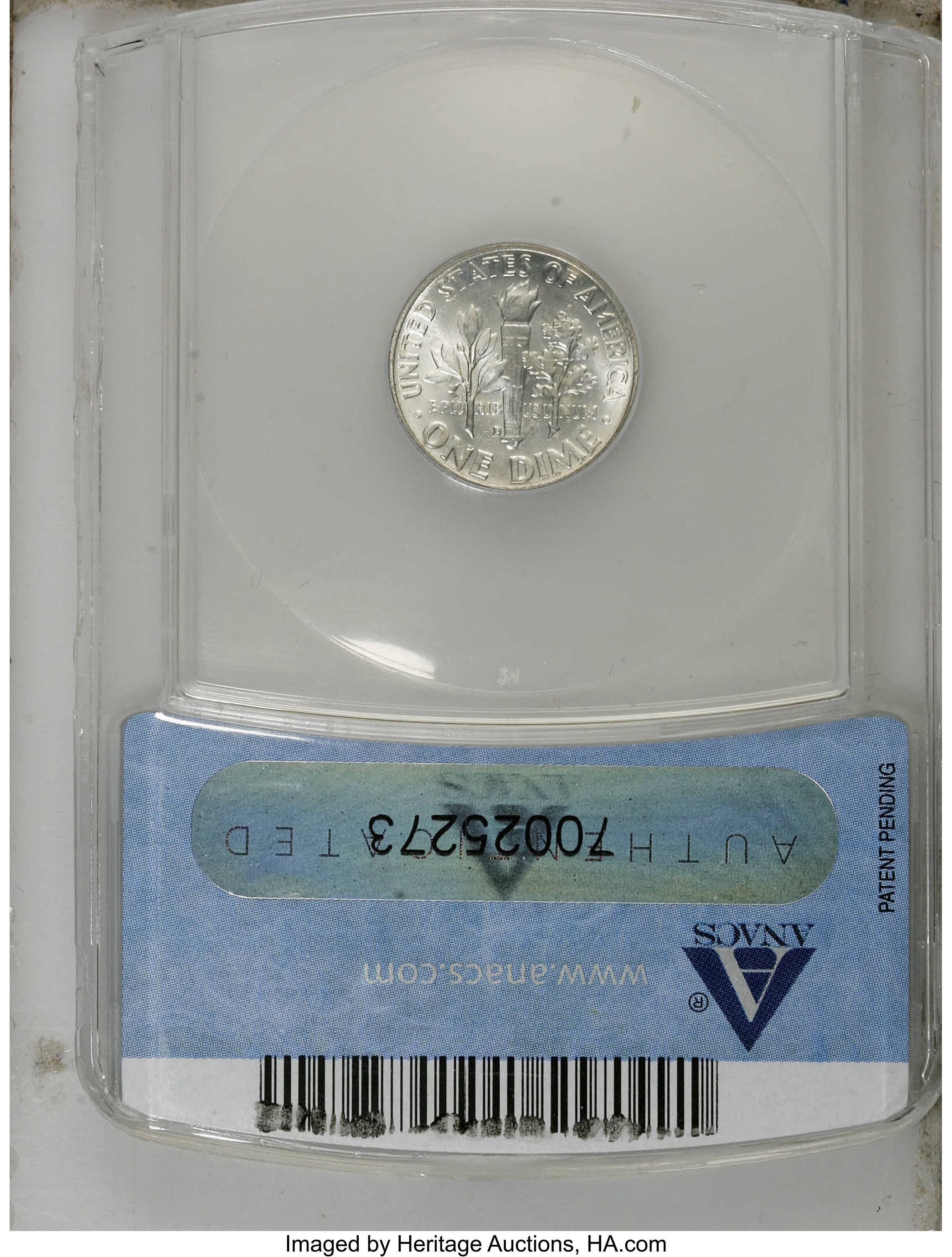 1956-D 10c VF20 CAC thumbnail 17