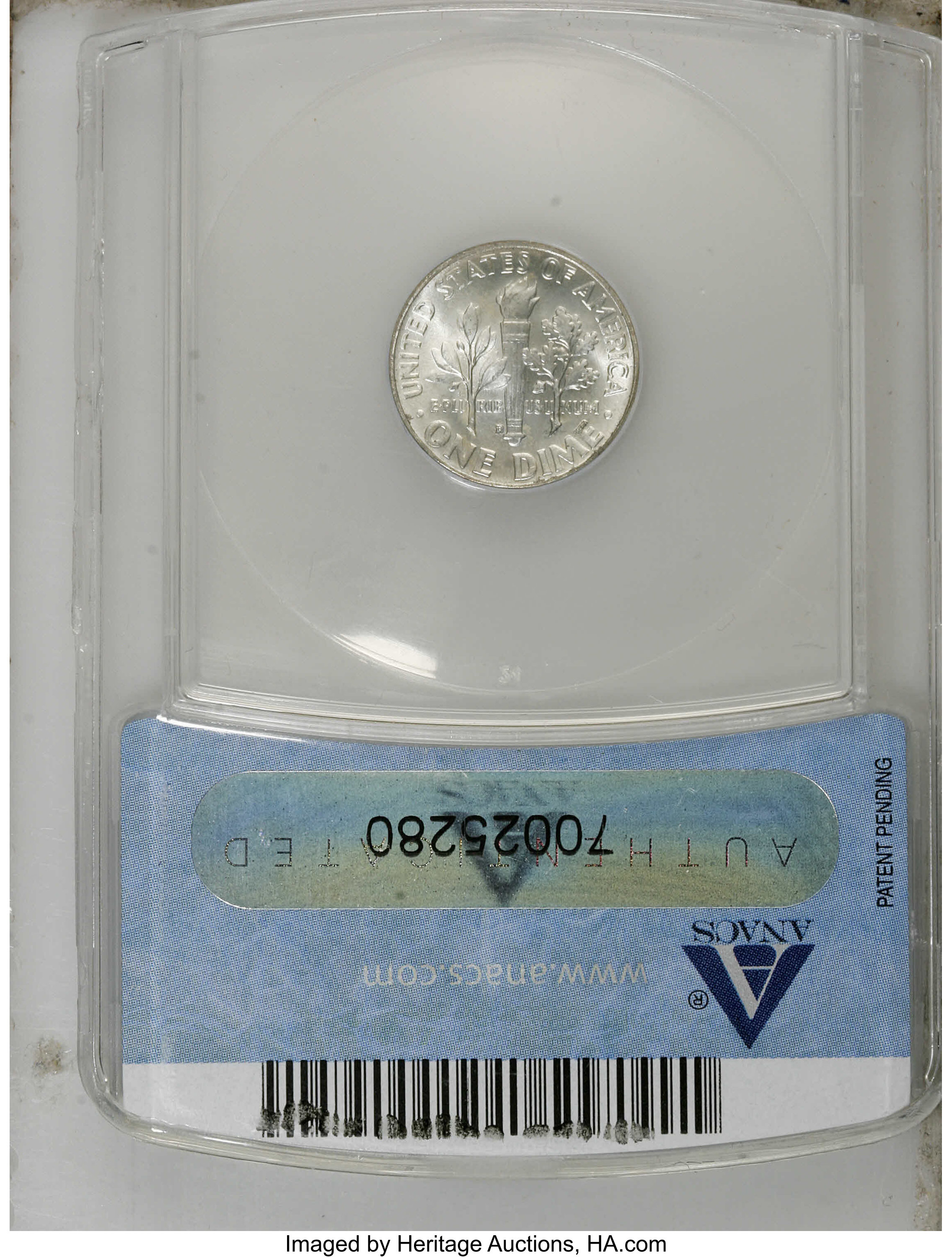 1956-D 10c MS FB MS65 FB thumbnail 14