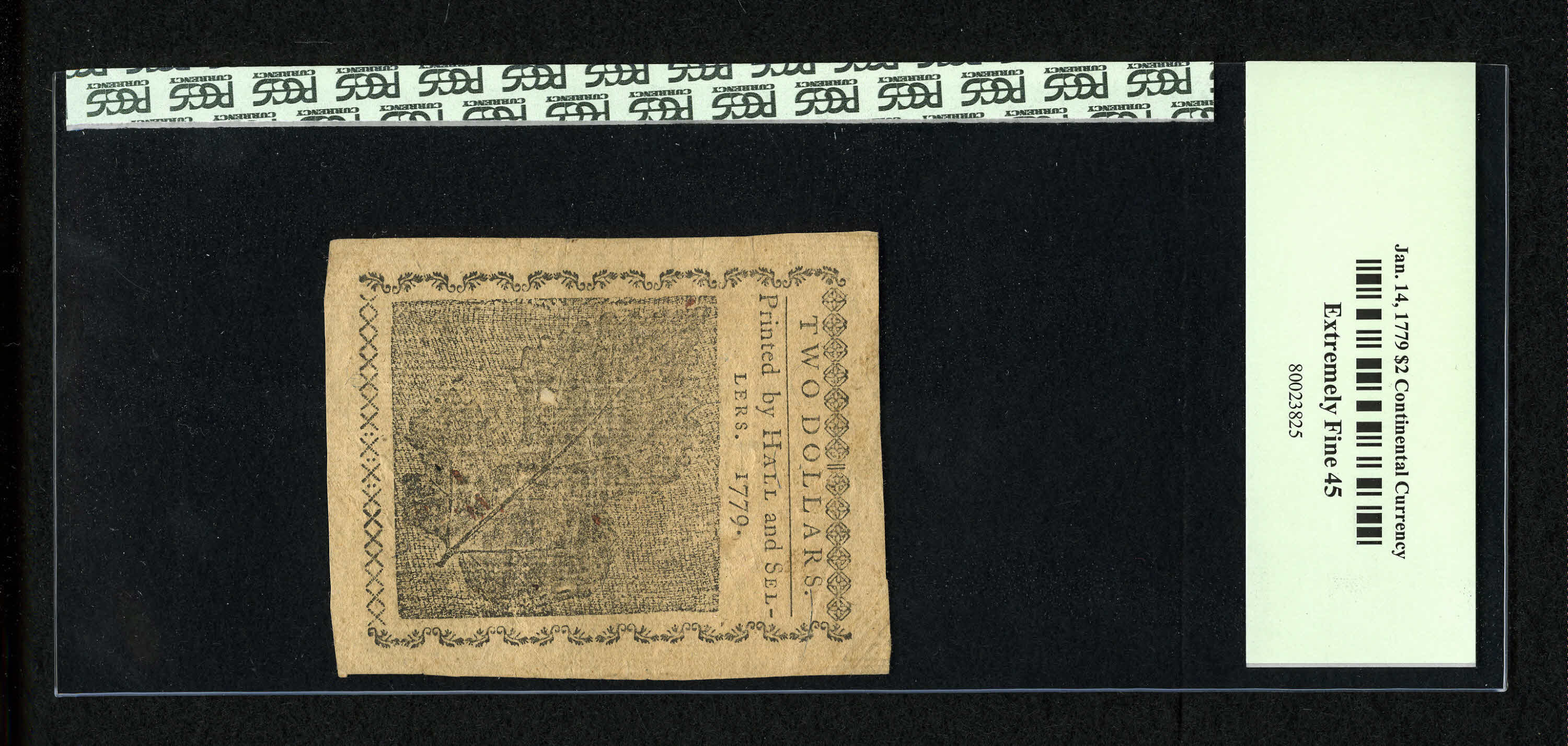 Jan 14, 1779 $2  Continental Congress (Fr. CC88) thumbnail 18