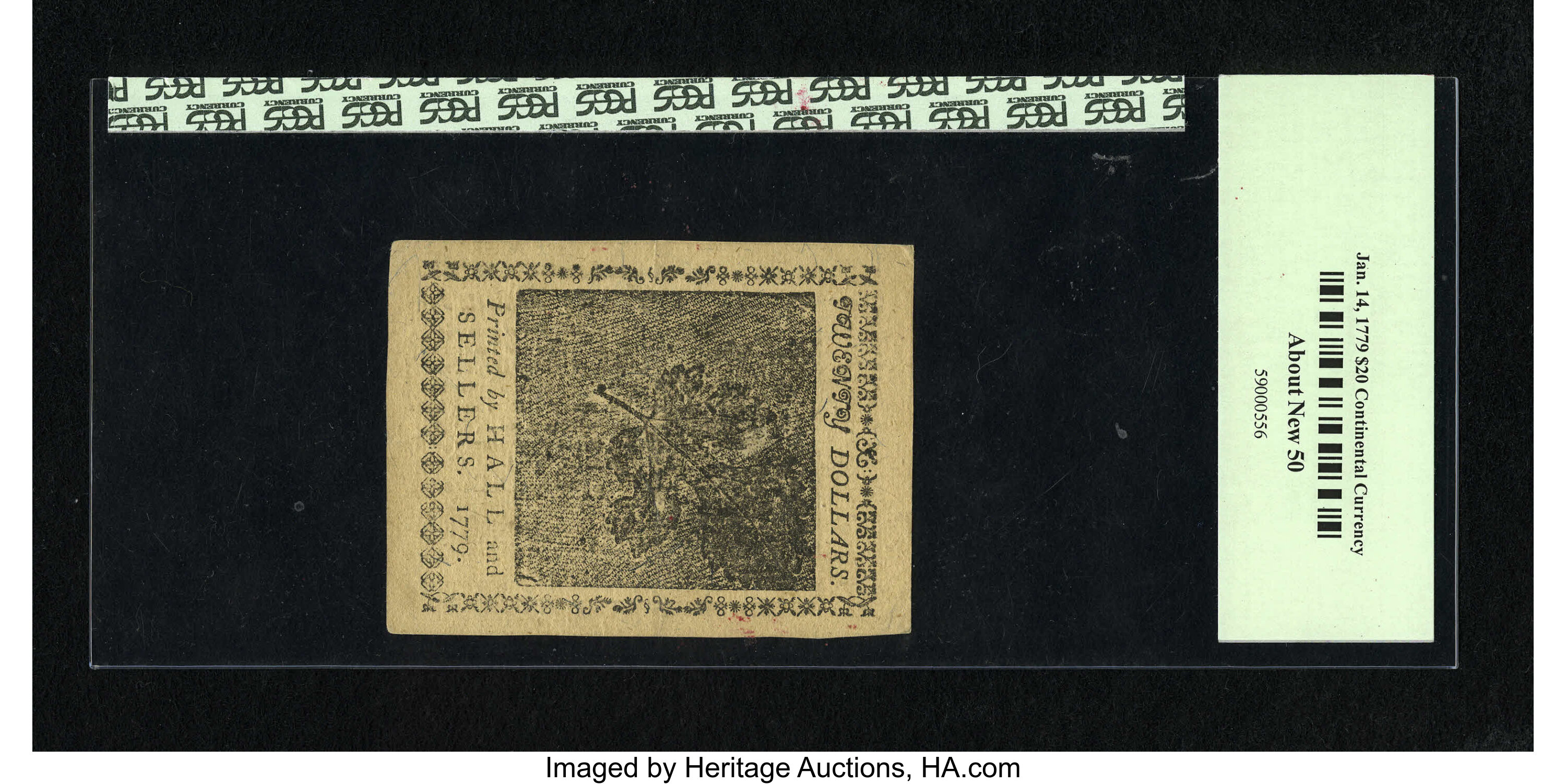 Jan 14, 1779 $20  Continental Congress (Fr. CC92) thumbnail 17