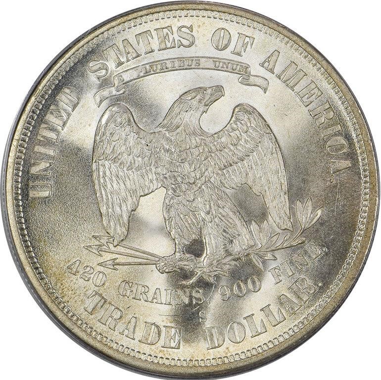 1875-S Trade$ MS66 thumbnail 2