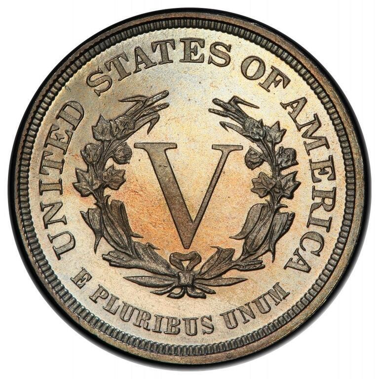 1883 5c No Cents PR67 thumbnail 8