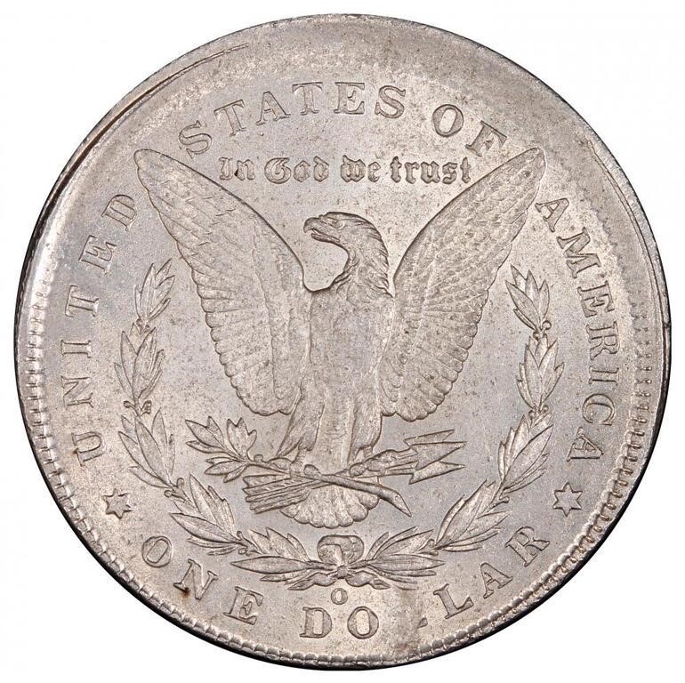 1885-O $1 XF40 CAC thumbnail 2