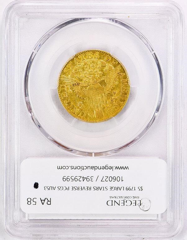 1799 $5  Large Stars Reverse VF35 thumbnail 22