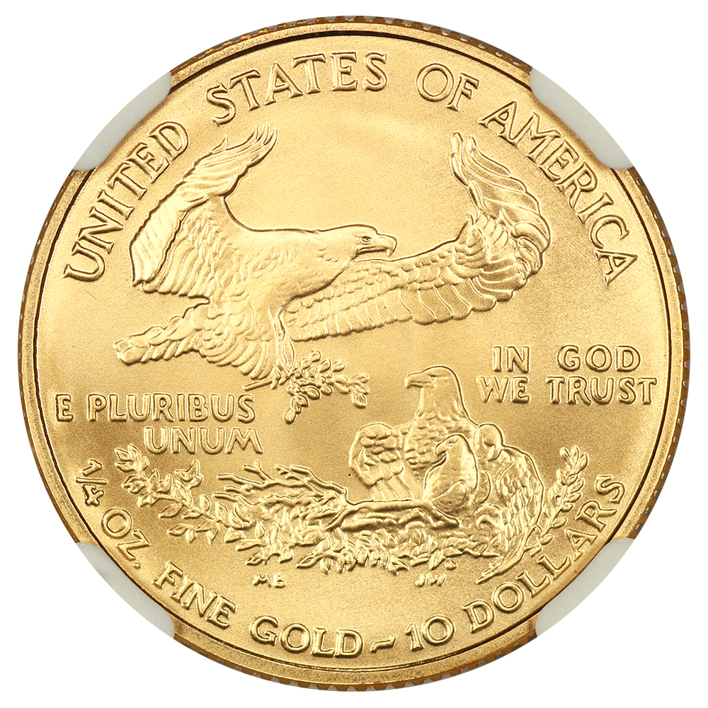2007-W $10  Gold Eagle, Burnished MS70 thumbnail 14