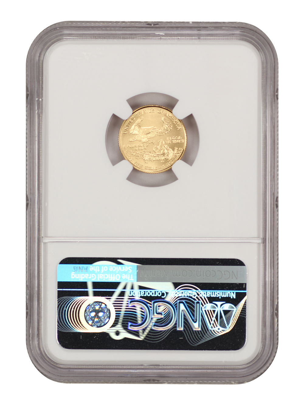 2007-W $5  Gold Eagle, Burnished MS70 thumbnail 10
