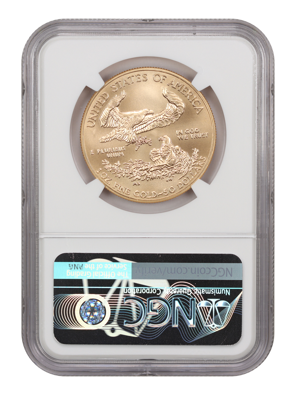2013-W G$50  Gold Eagle, Burnished MS70 thumbnail 11
