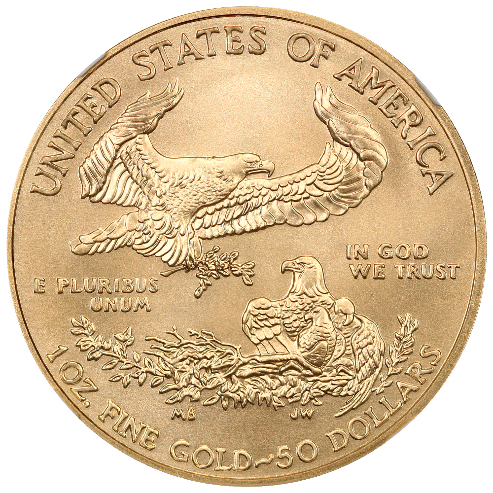 2014-W G$50  Gold Eagle, Burnished MS70 thumbnail 22