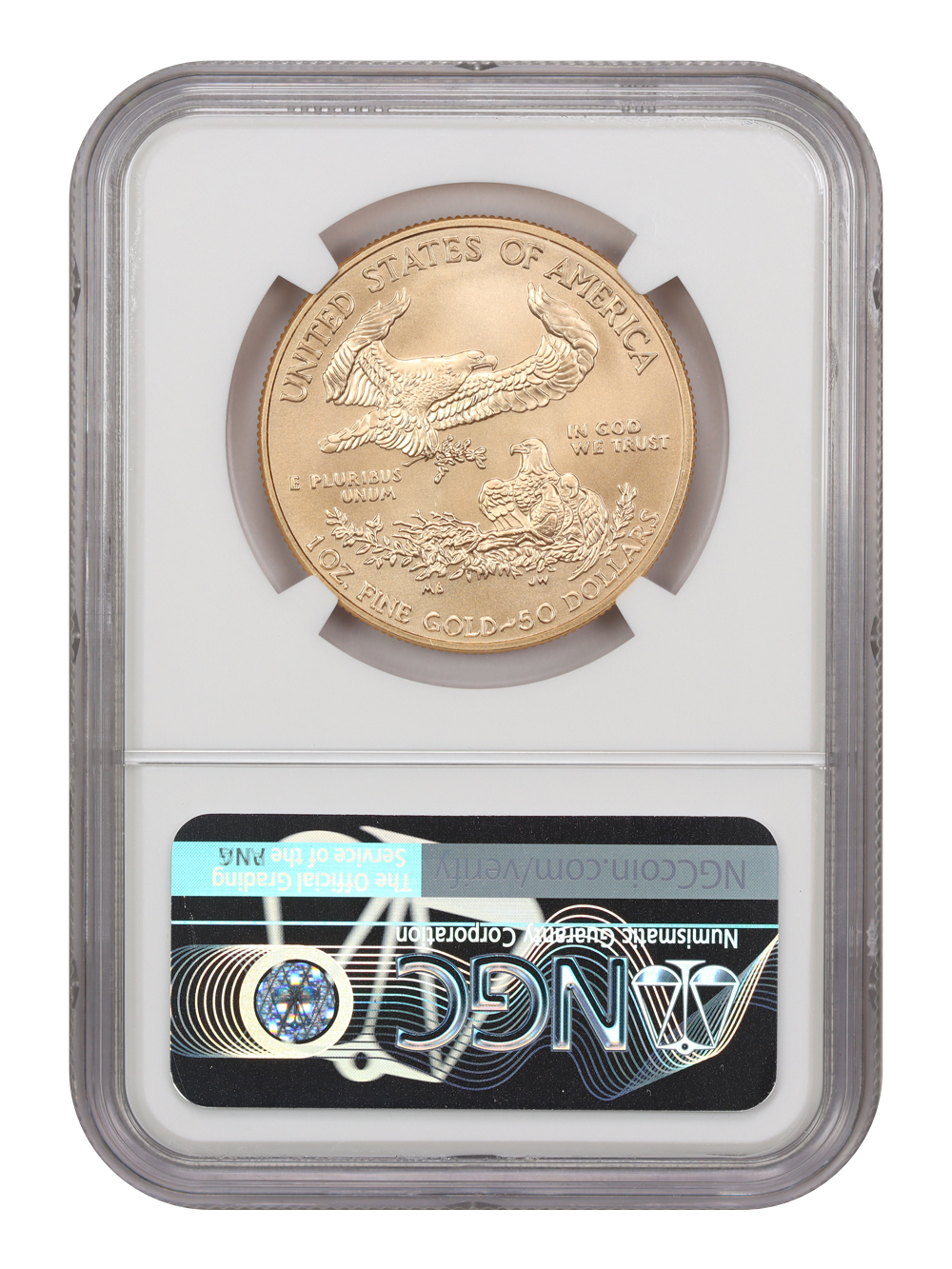 2014-W G$50  Gold Eagle, Burnished MS70 thumbnail 24