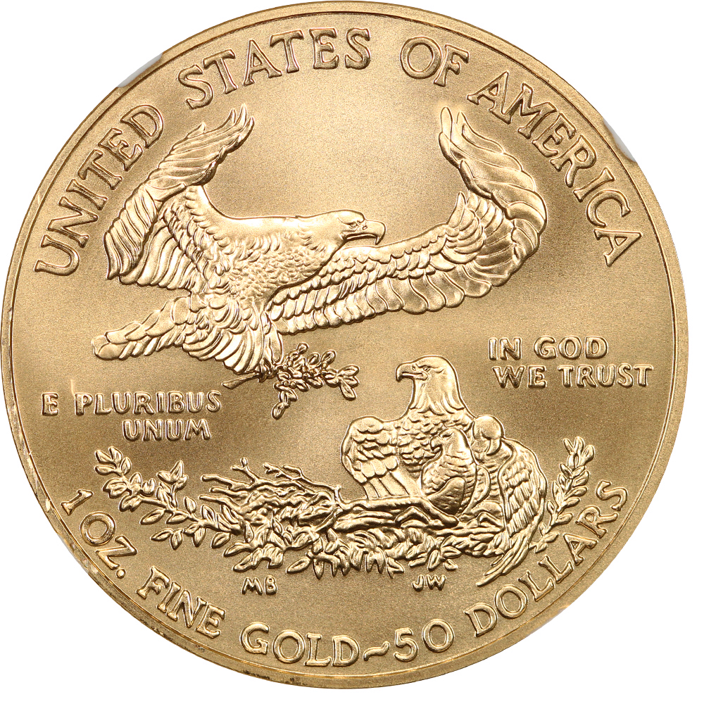 2013-W G$50  Gold Eagle, Burnished MS70 thumbnail 13