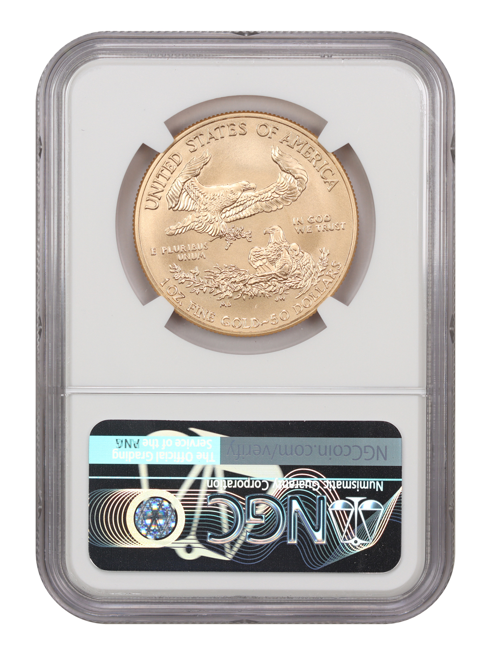 2014-W G$50  Gold Eagle, Burnished MS70 thumbnail 20