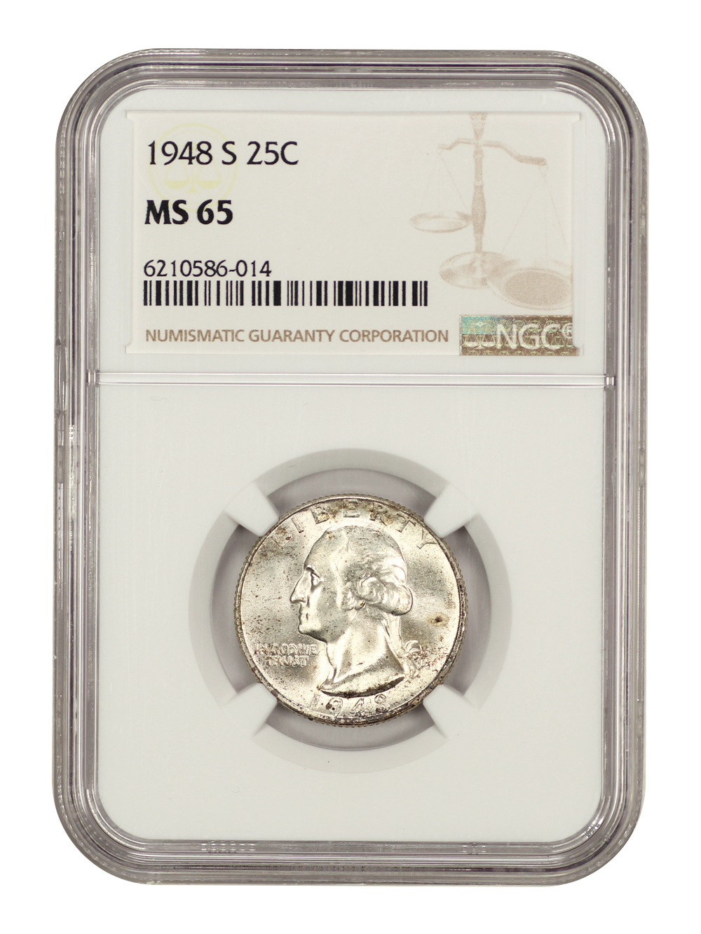 1948-S 25c XF45 thumbnail 18