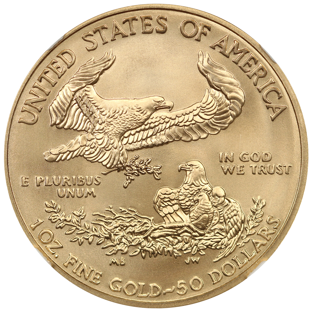 2012-W G$50  Gold Eagle, Burnished MS68 thumbnail 22