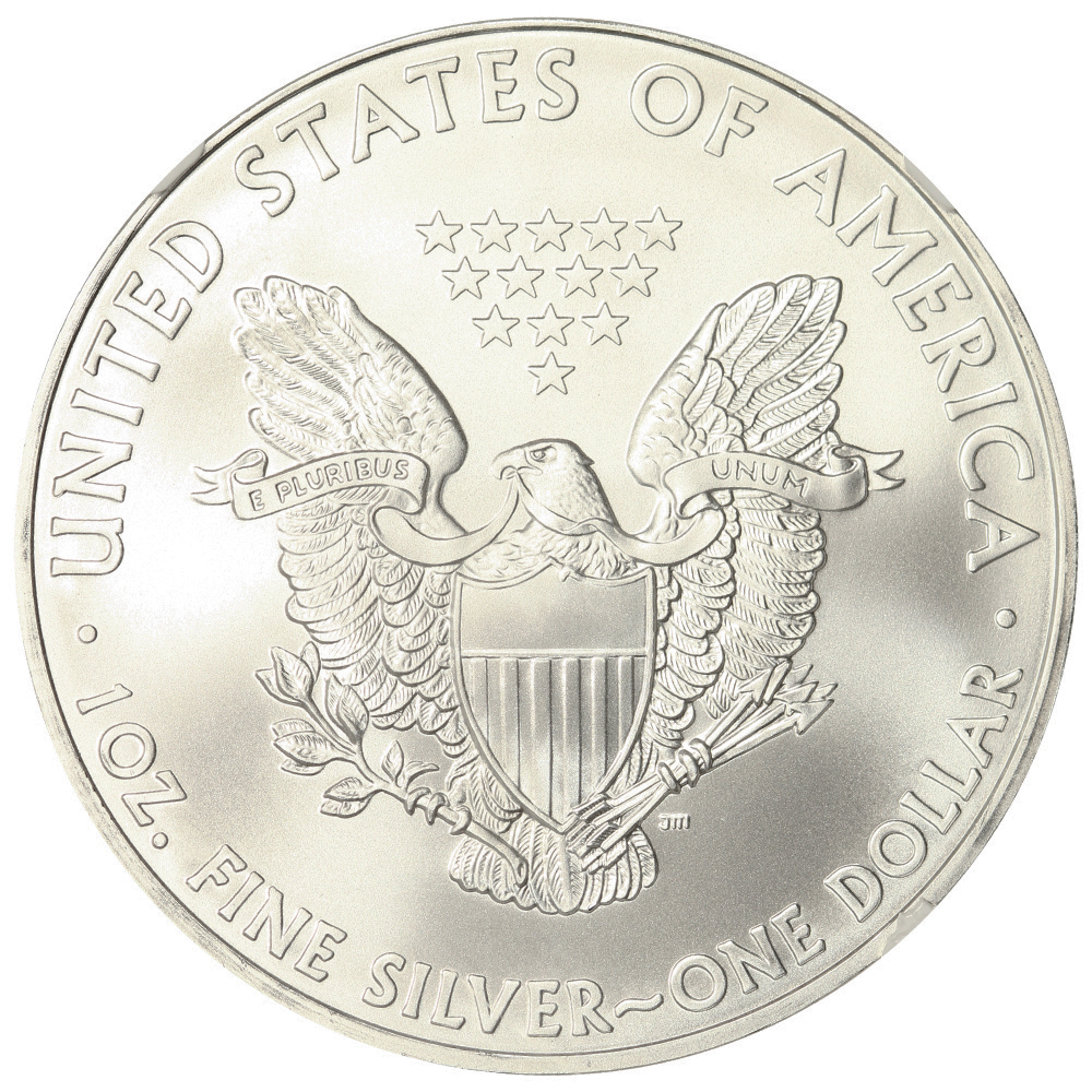 2008 $1  Silver Eagle MS63 thumbnail 13