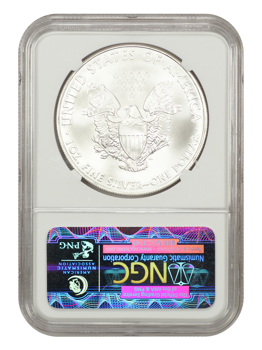 2008 $1  Silver Eagle MS63 thumbnail 15