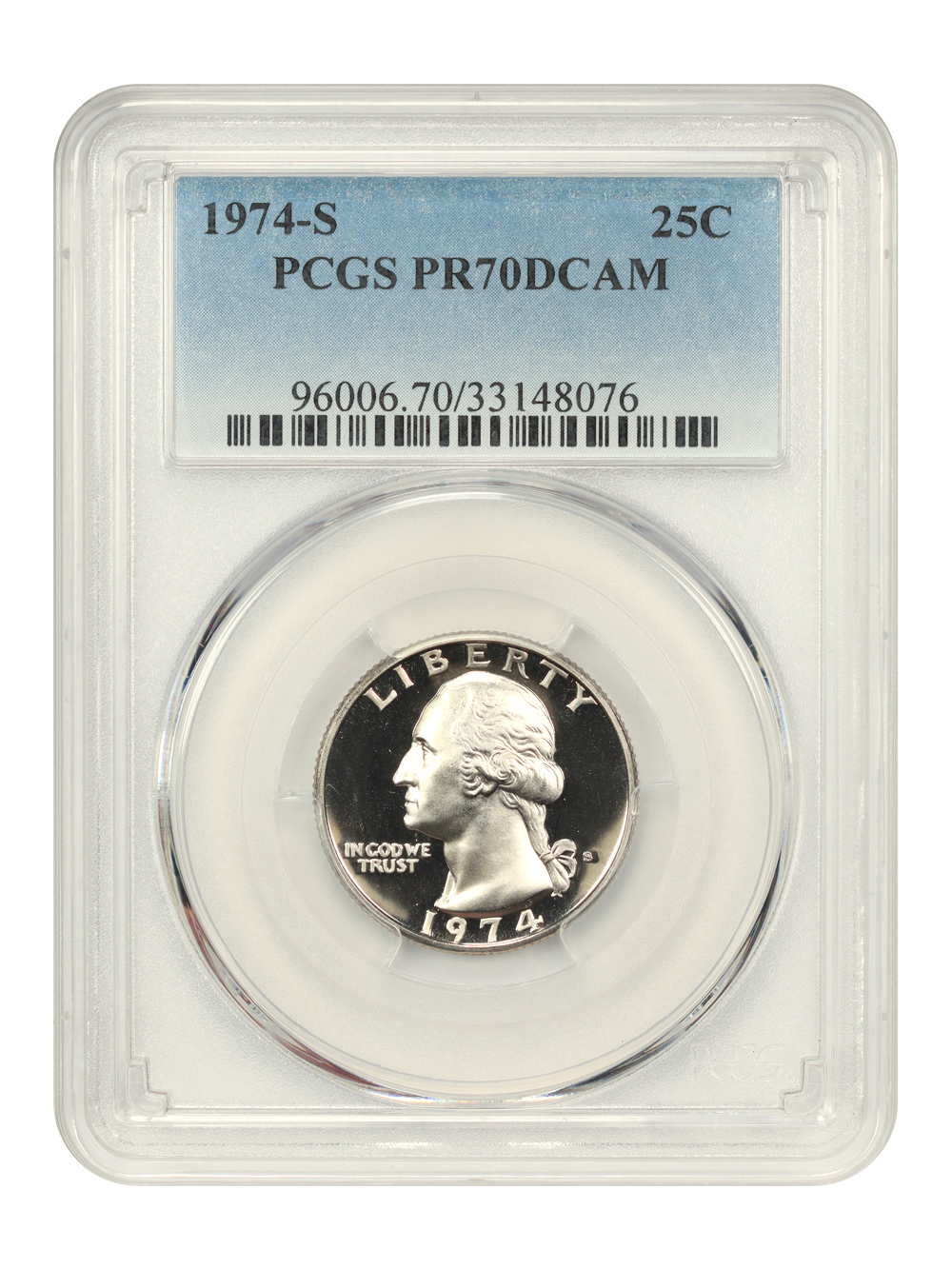 1974-S 25c PR DCAM PR70 DCAM thumbnail 18