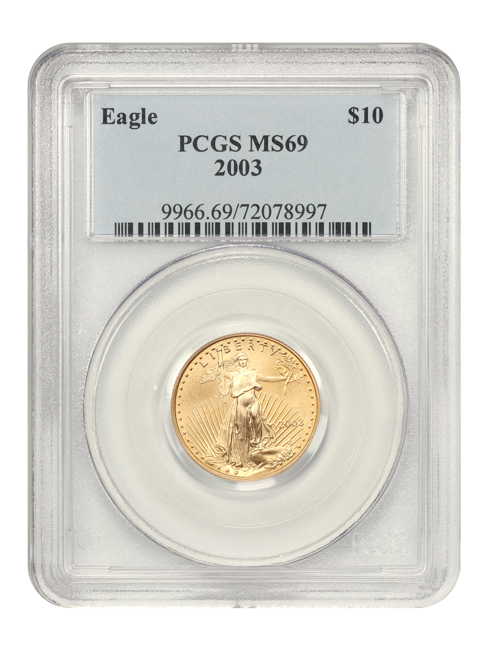 2003 $10  Gold Eagle MS64 thumbnail 7