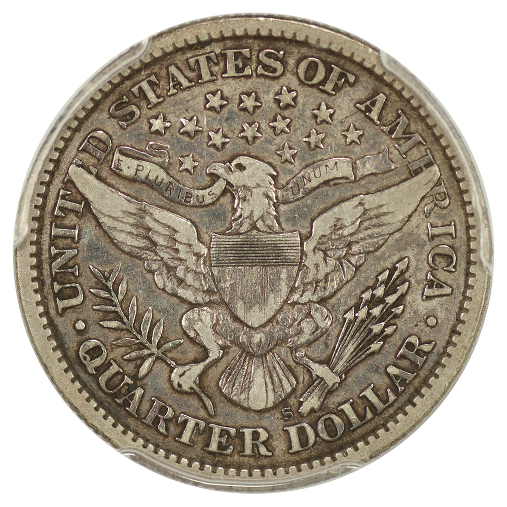 1897-S 25c VF20 thumbnail 2