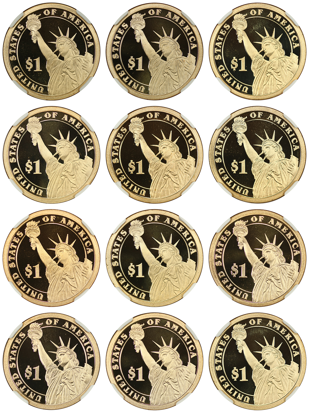 Presidential Dollar $1  PR DCAM [Type] PR70 DCAM thumbnail 6