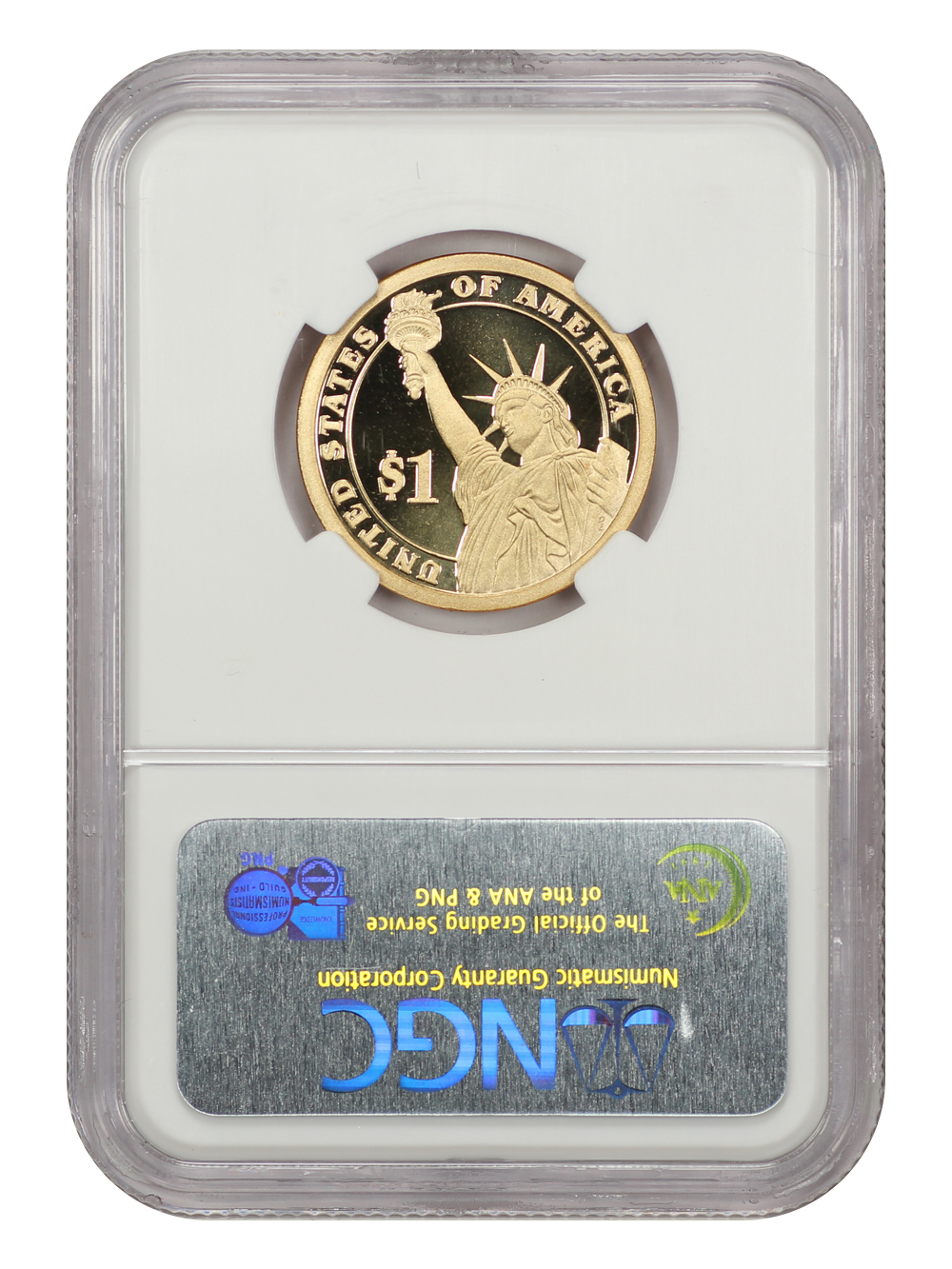 Presidential Dollar $1  PR DCAM [Type] PR70 DCAM thumbnail 8