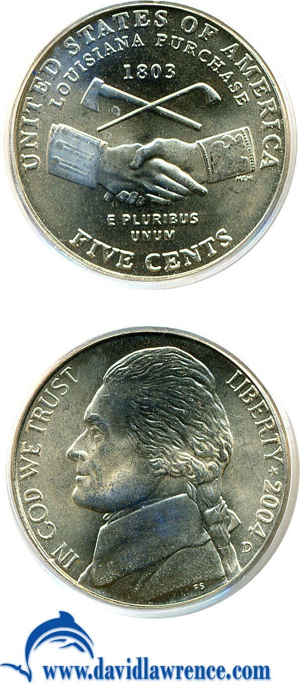 2004-D 5c Peace Medal XF40 thumbnail 24