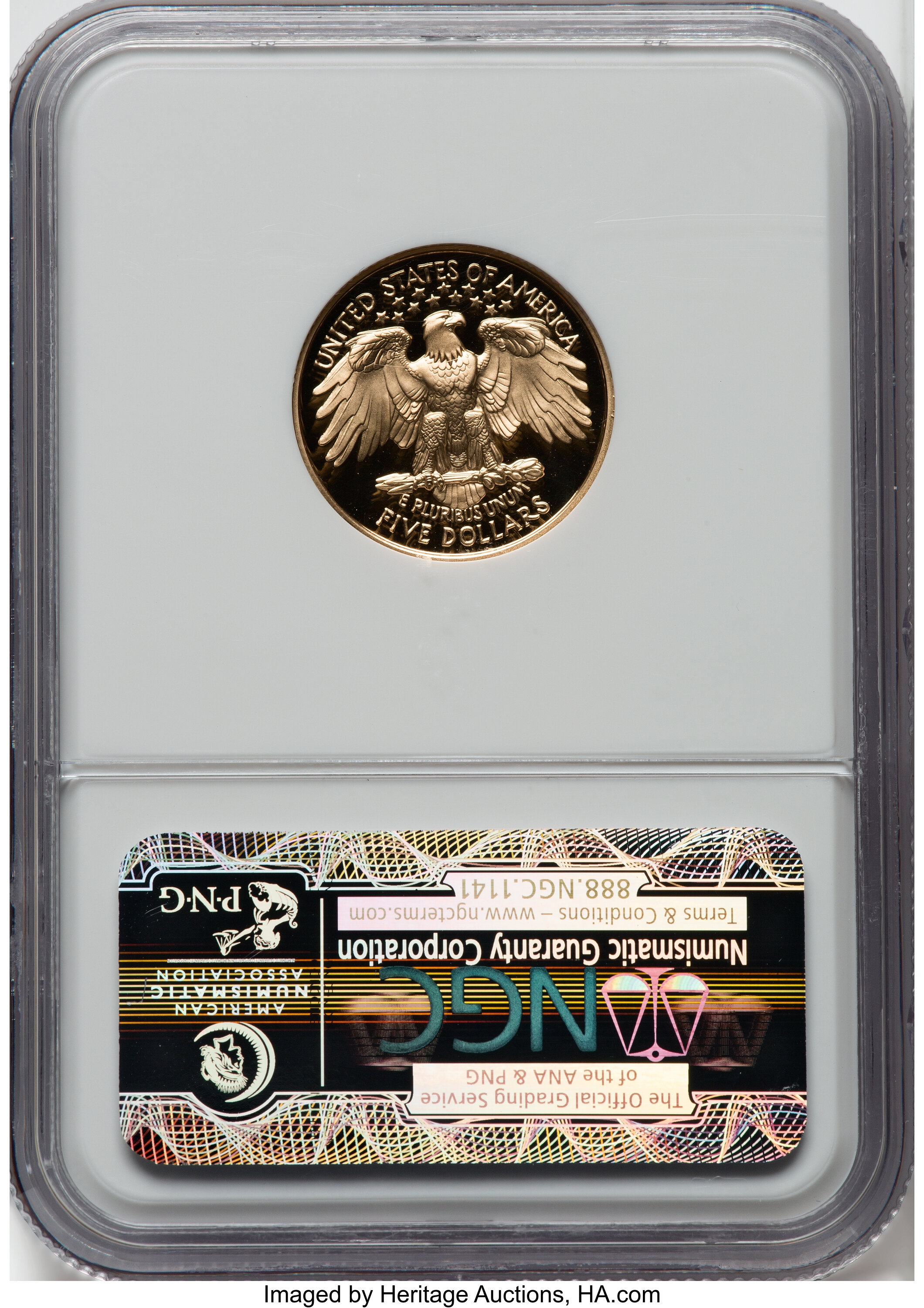 1999-W G$5  Washington's Death Bicentennial PR DCAM OGP thumbnail 16