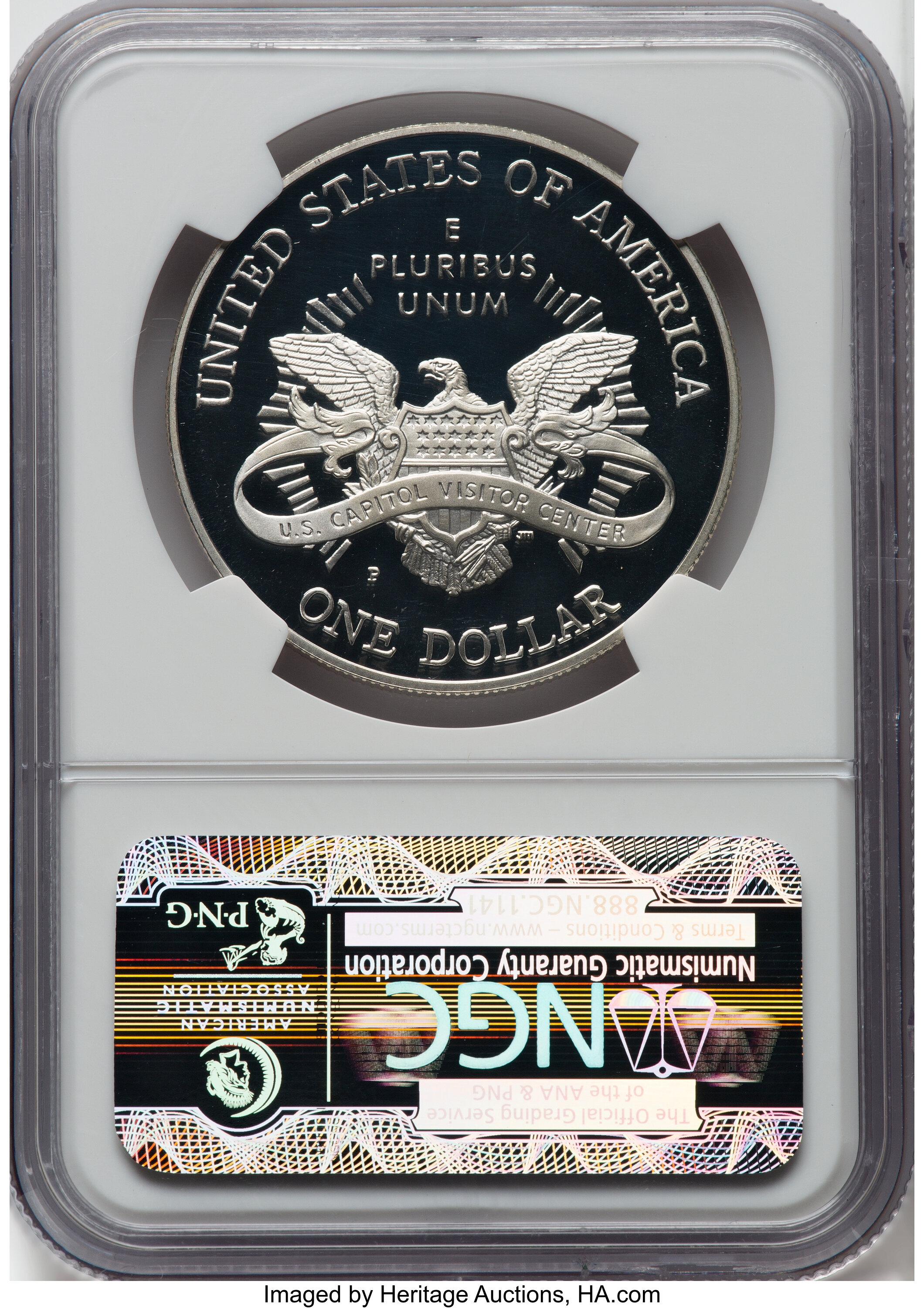 2001-P S$1 U.S. Capitol Visitor Center PR DCAM OGP thumbnail 6