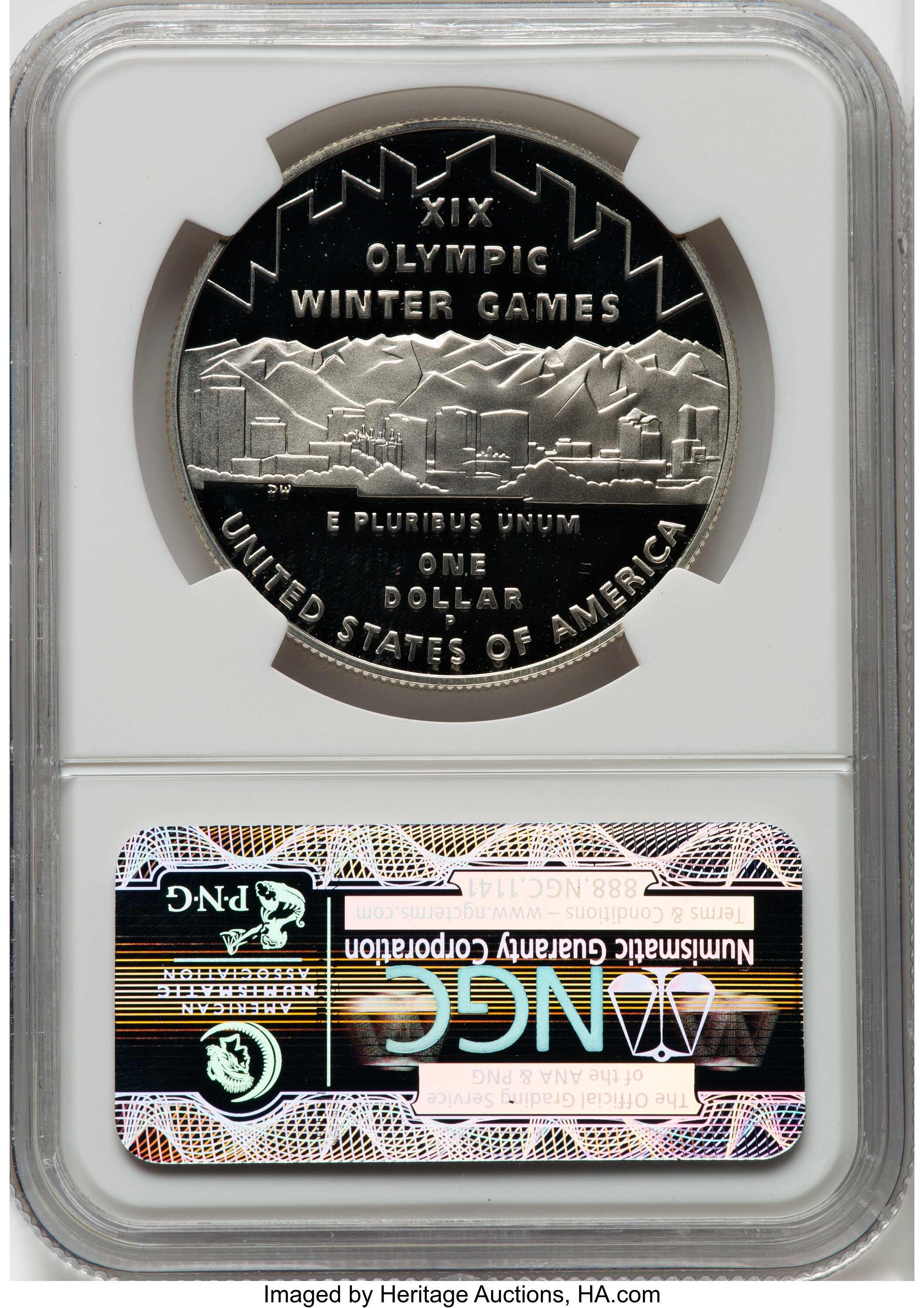 2002-P S$1 Salt Lake City Olympics PR DCAM PR70 DCAM thumbnail 4