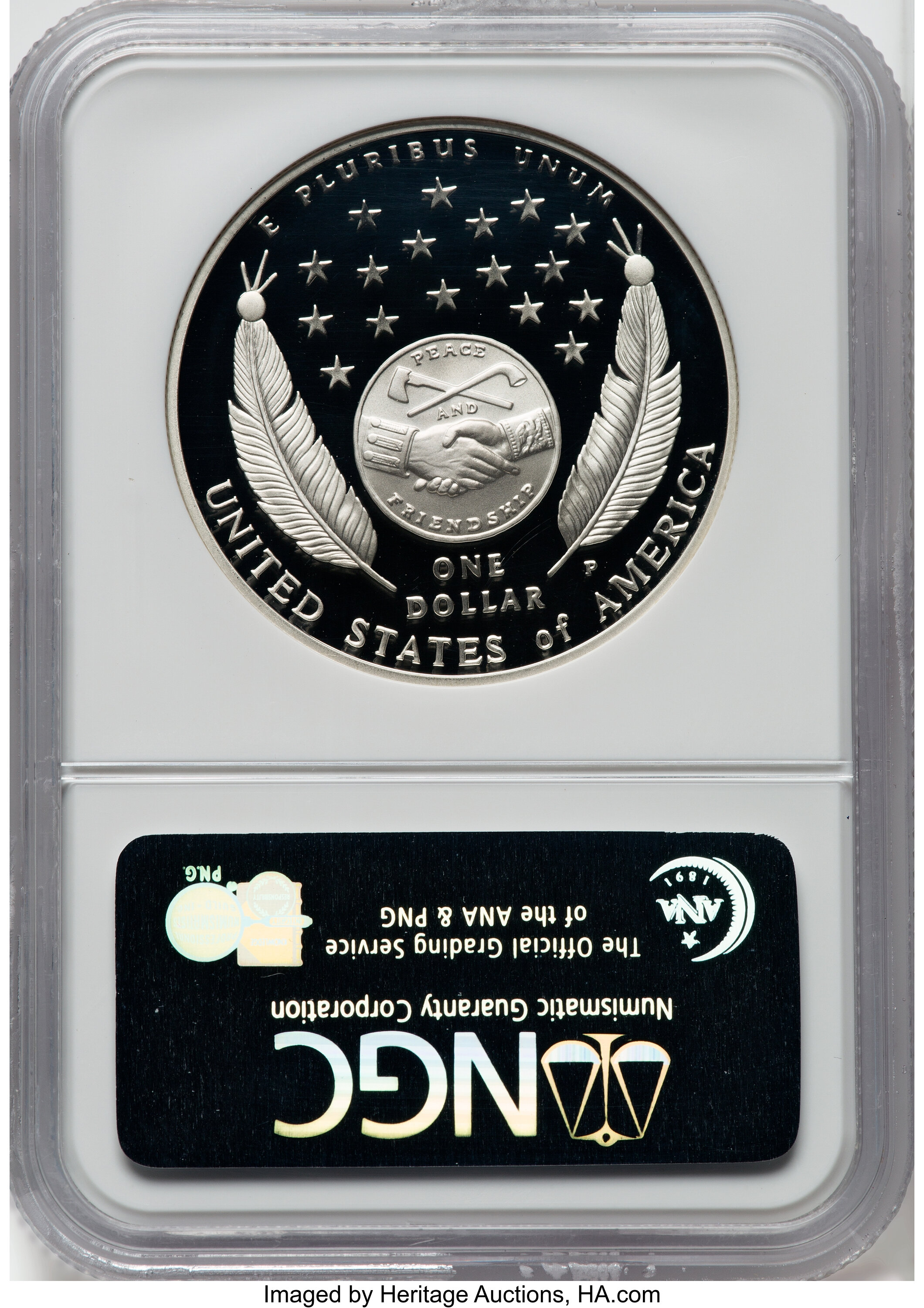 2004-P S$1 Lewis and Clark Bicentennial PR DCAM PR70 DCAM thumbnail 10