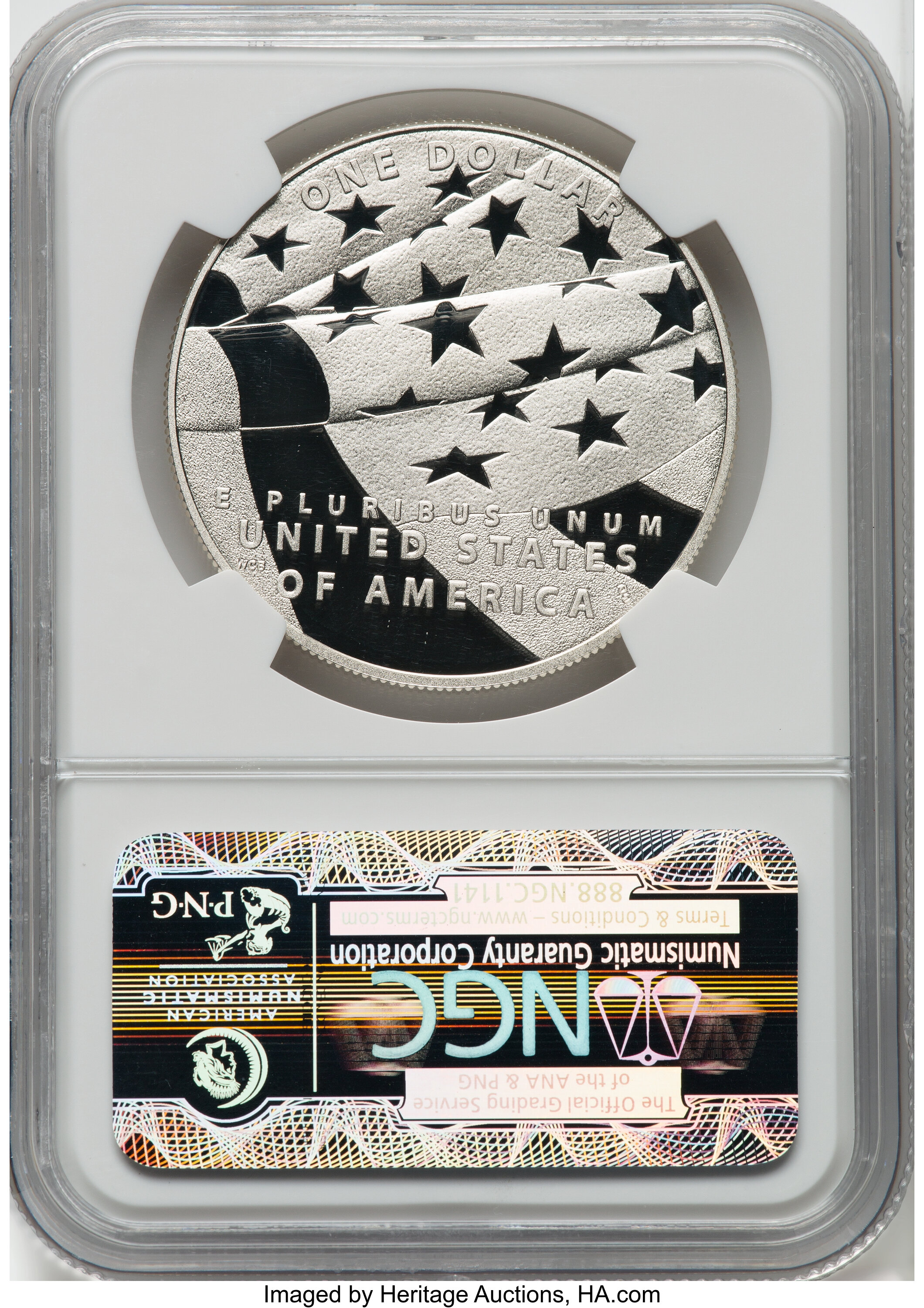 2012-P S$1 Star-Spangled Banner PR DCAM PR67 DCAM thumbnail 17