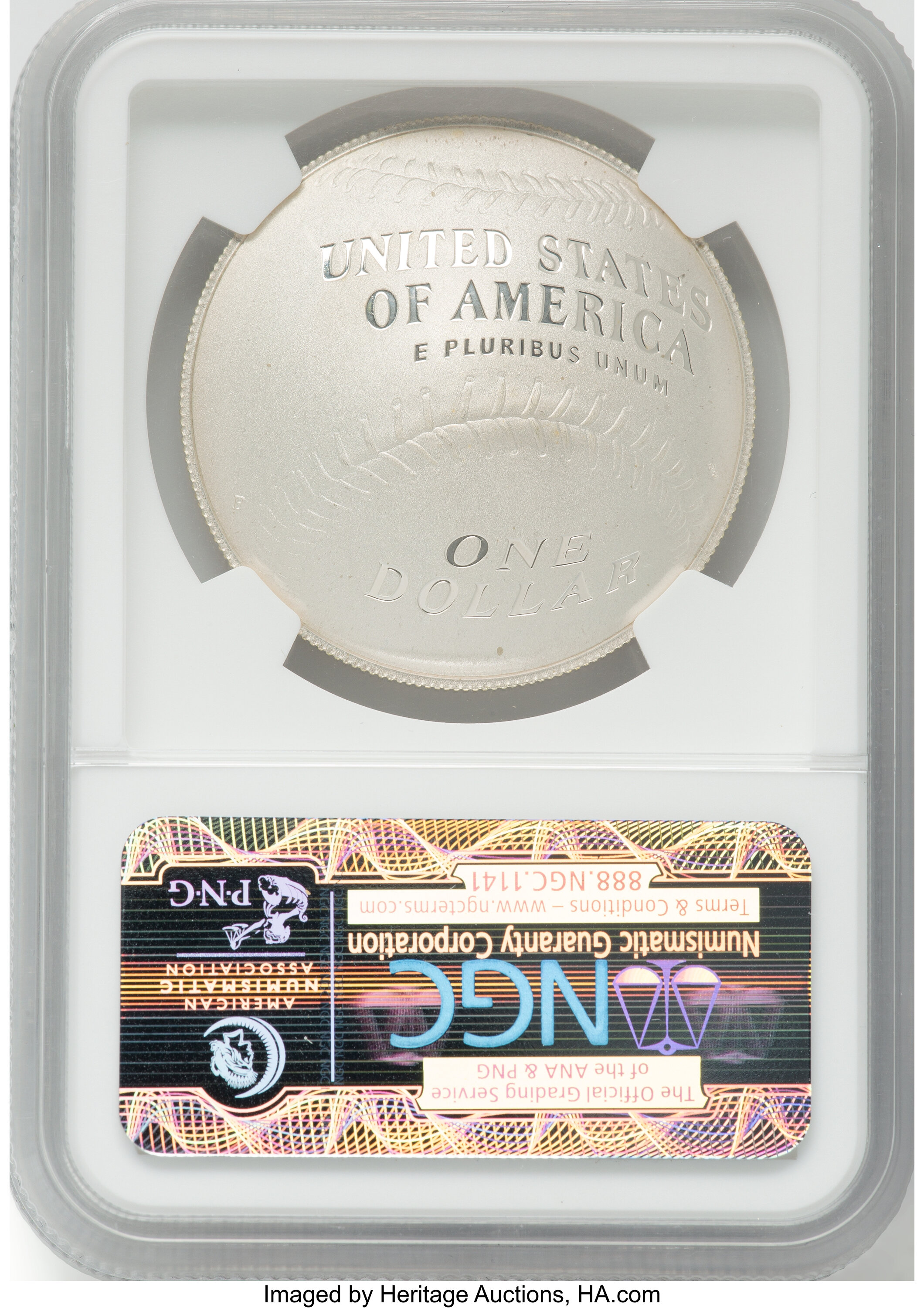 2014-P S$1 Baseball Hall of Fame PR DCAM PR67 DCAM thumbnail 12