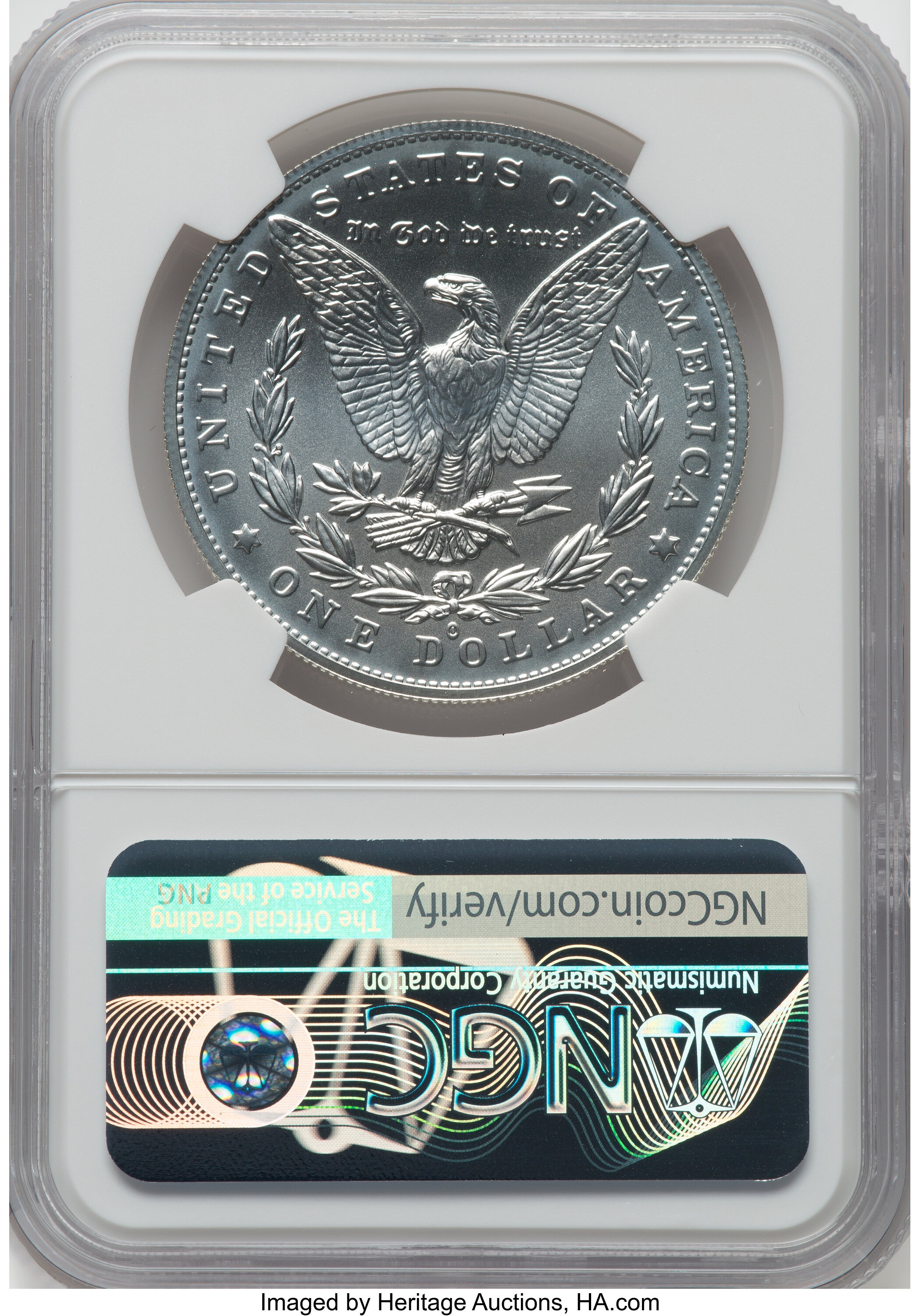 2021-(O) S$1 Morgan, Privy Mark, 100th Anniversary MS64 thumbnail 8