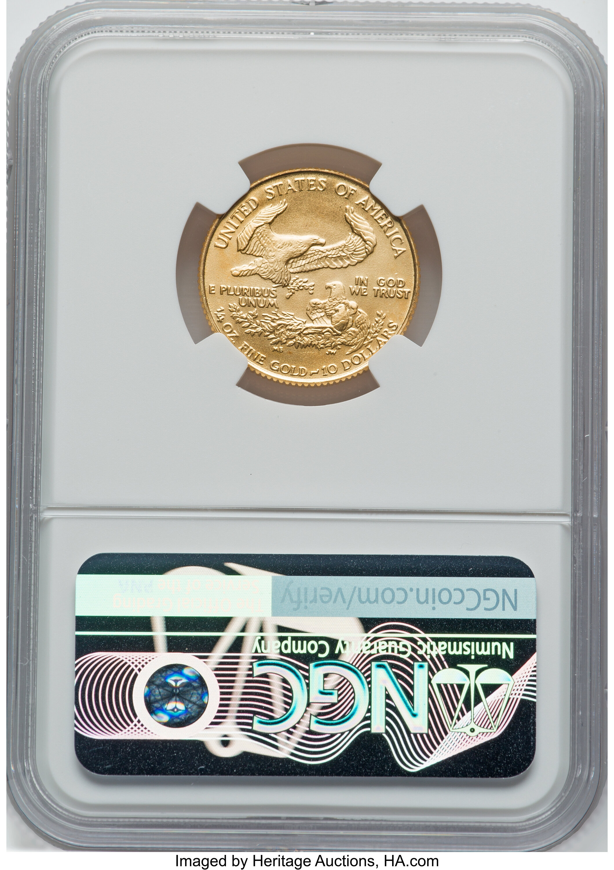 1987 $10  Gold Eagle MS69 thumbnail 6