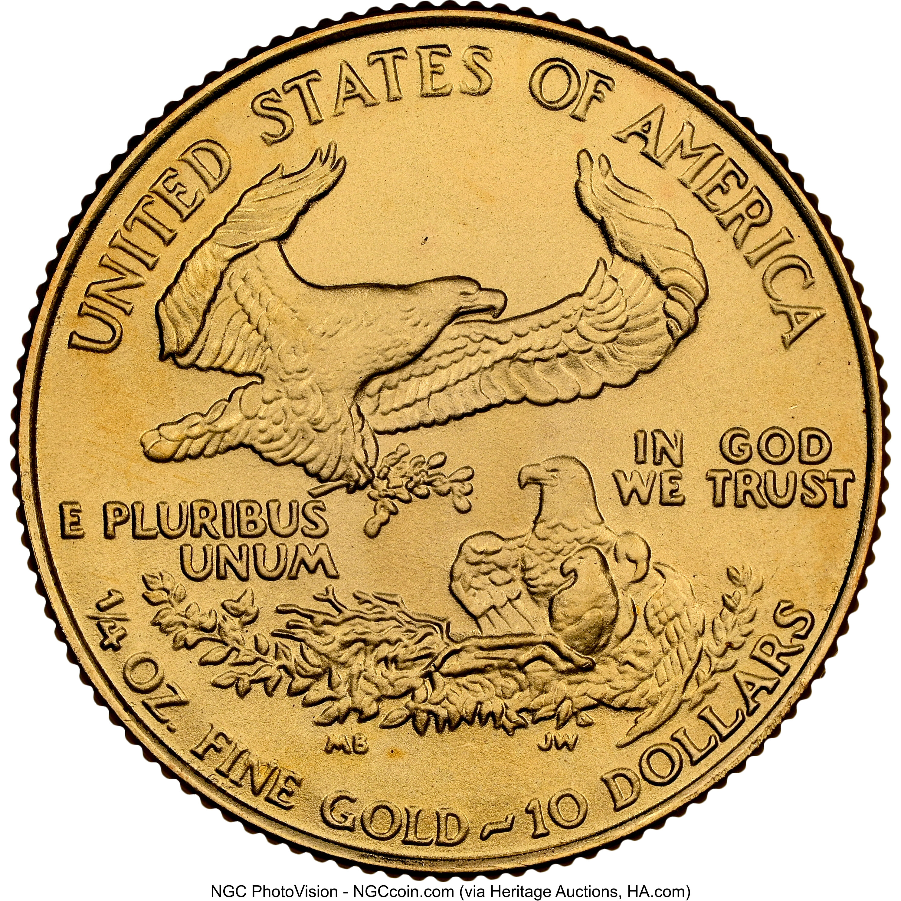 1987 $10  Gold Eagle MS69 thumbnail 7