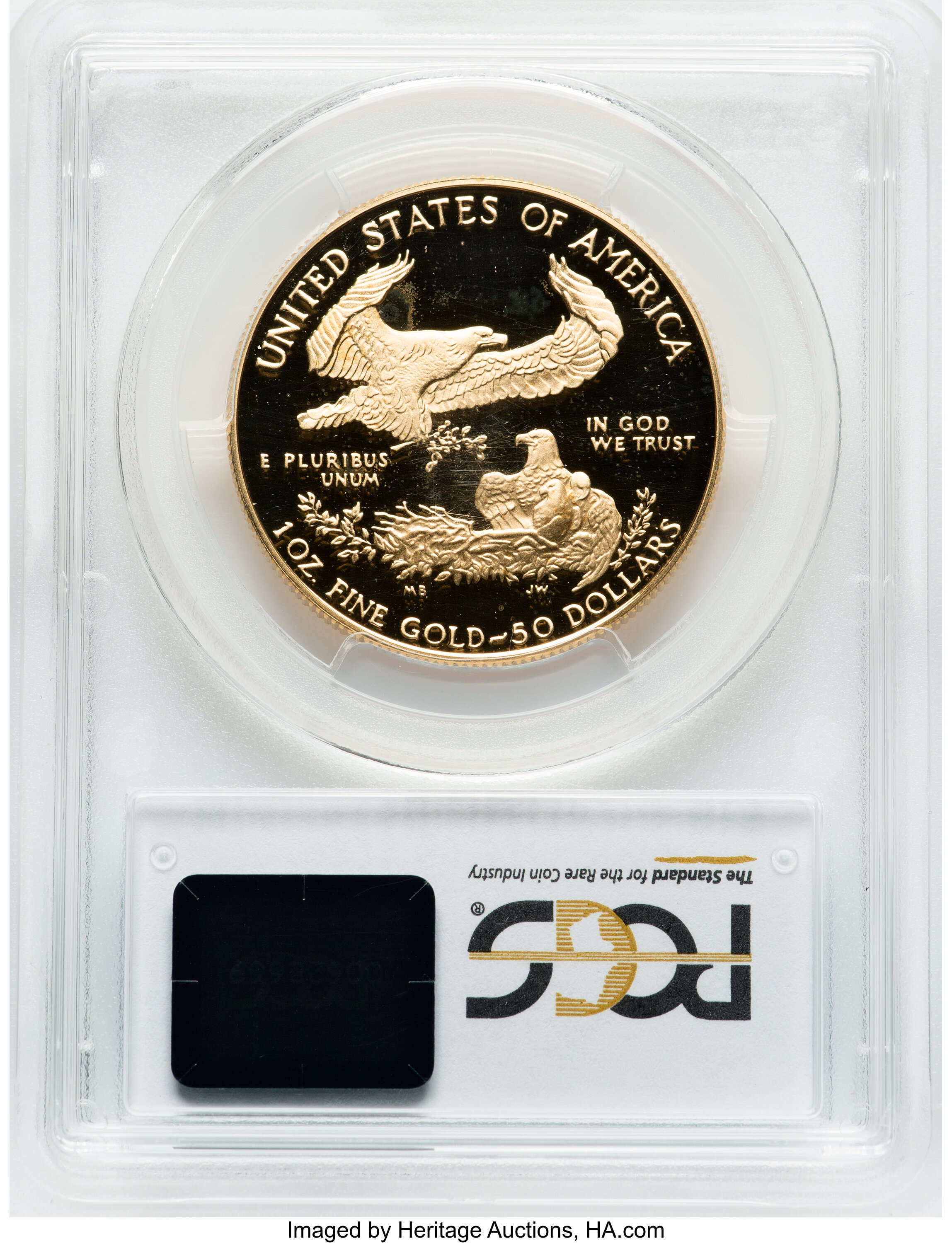 1988-W G$50  Gold Eagle PR DCAM PR65 DCAM thumbnail 13