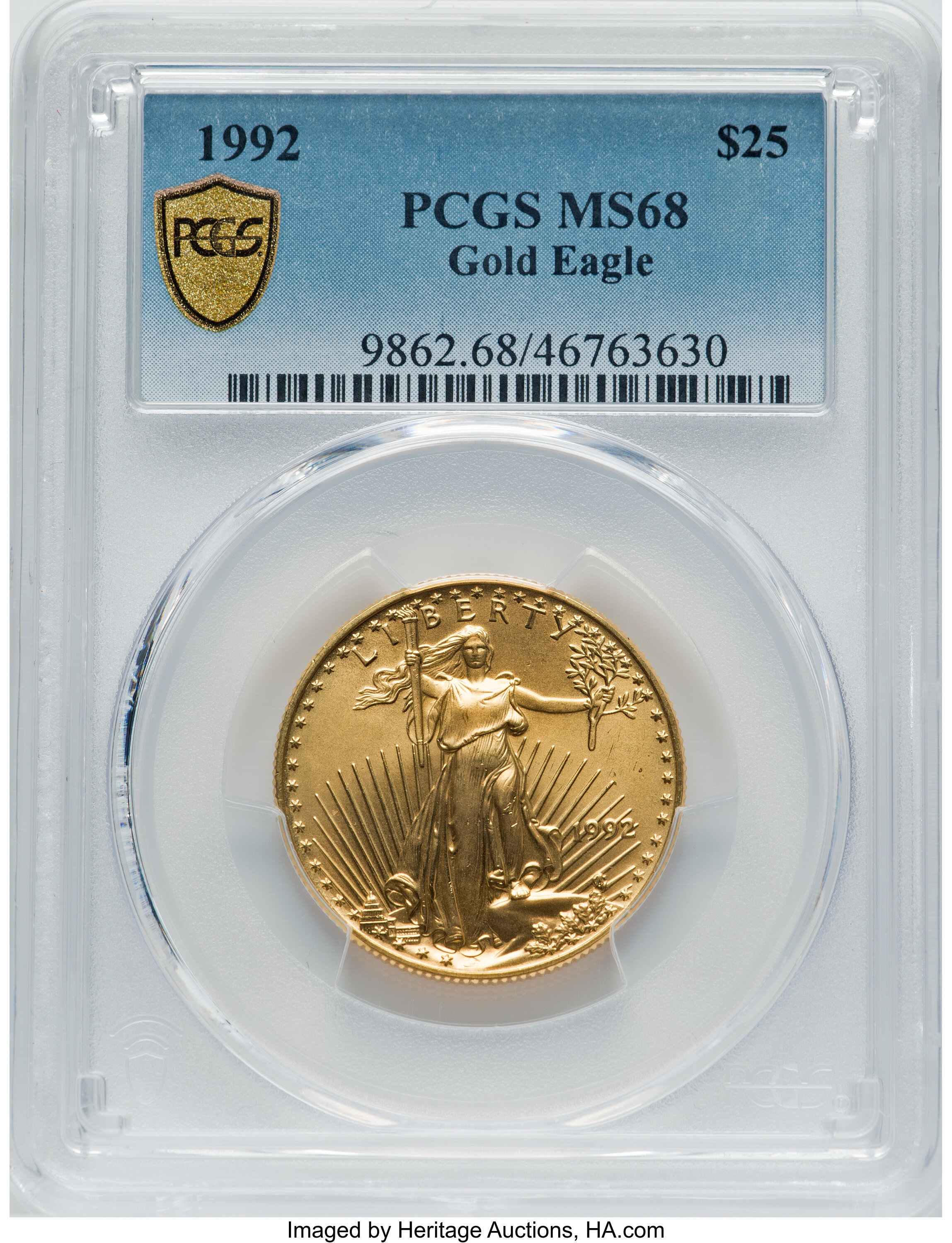 1992 $25  Gold Eagle MS64 thumbnail 22