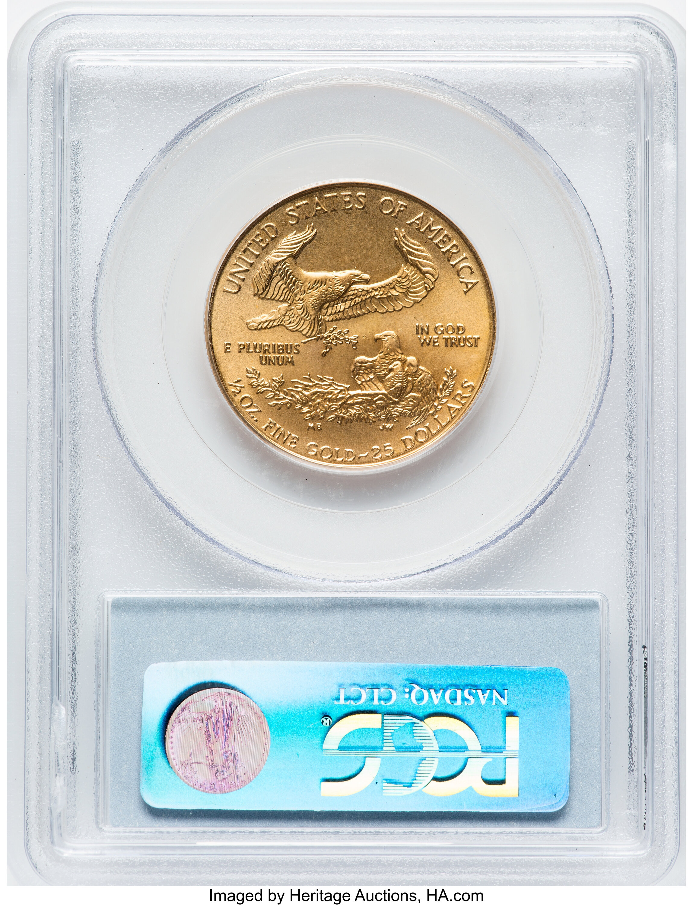 1999 $25  Gold Eagle MS64 CAC thumbnail 11