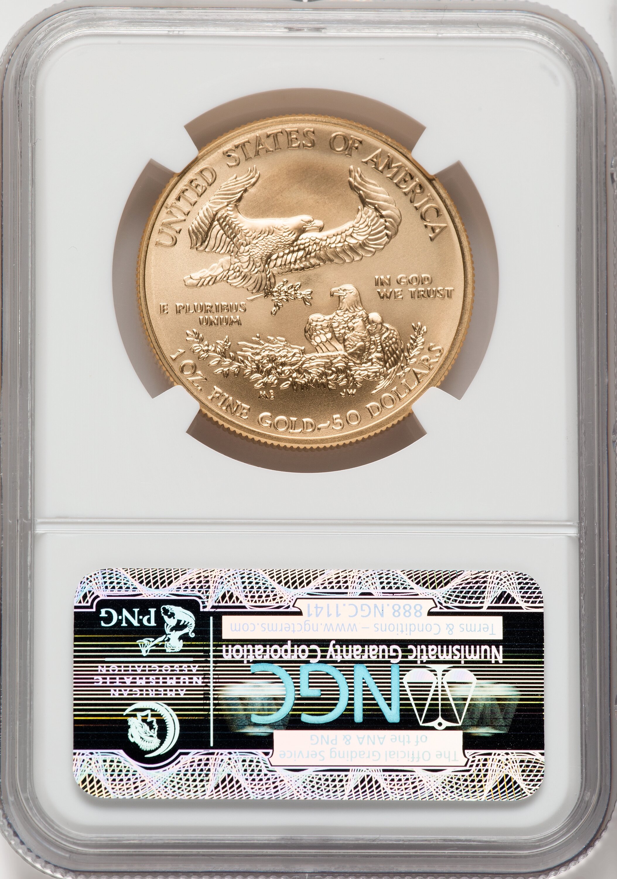 2012-W G$50  Gold Eagle, Burnished MS68 thumbnail 20