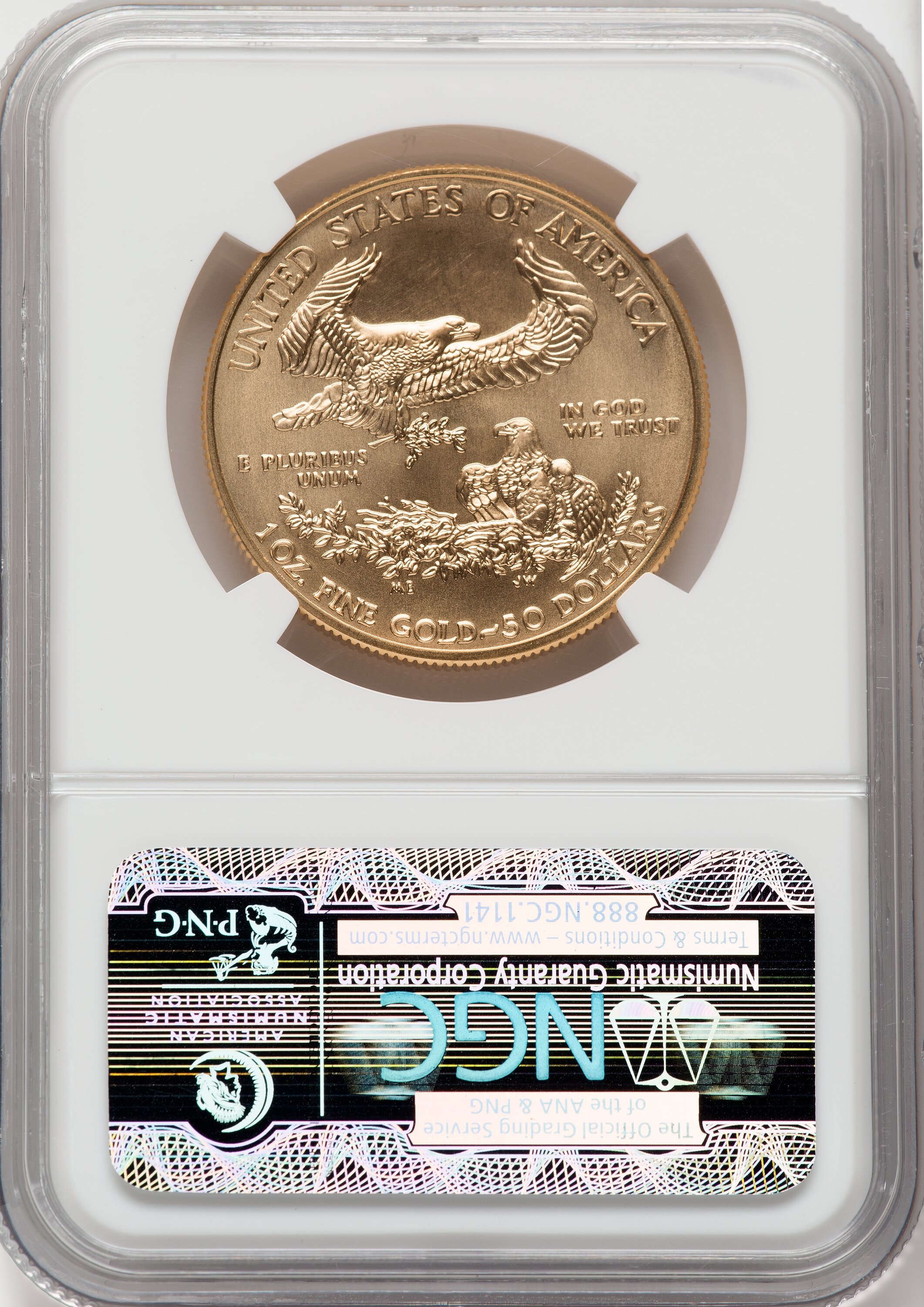2012-W G$50  Gold Eagle, Burnished MS68 thumbnail 18