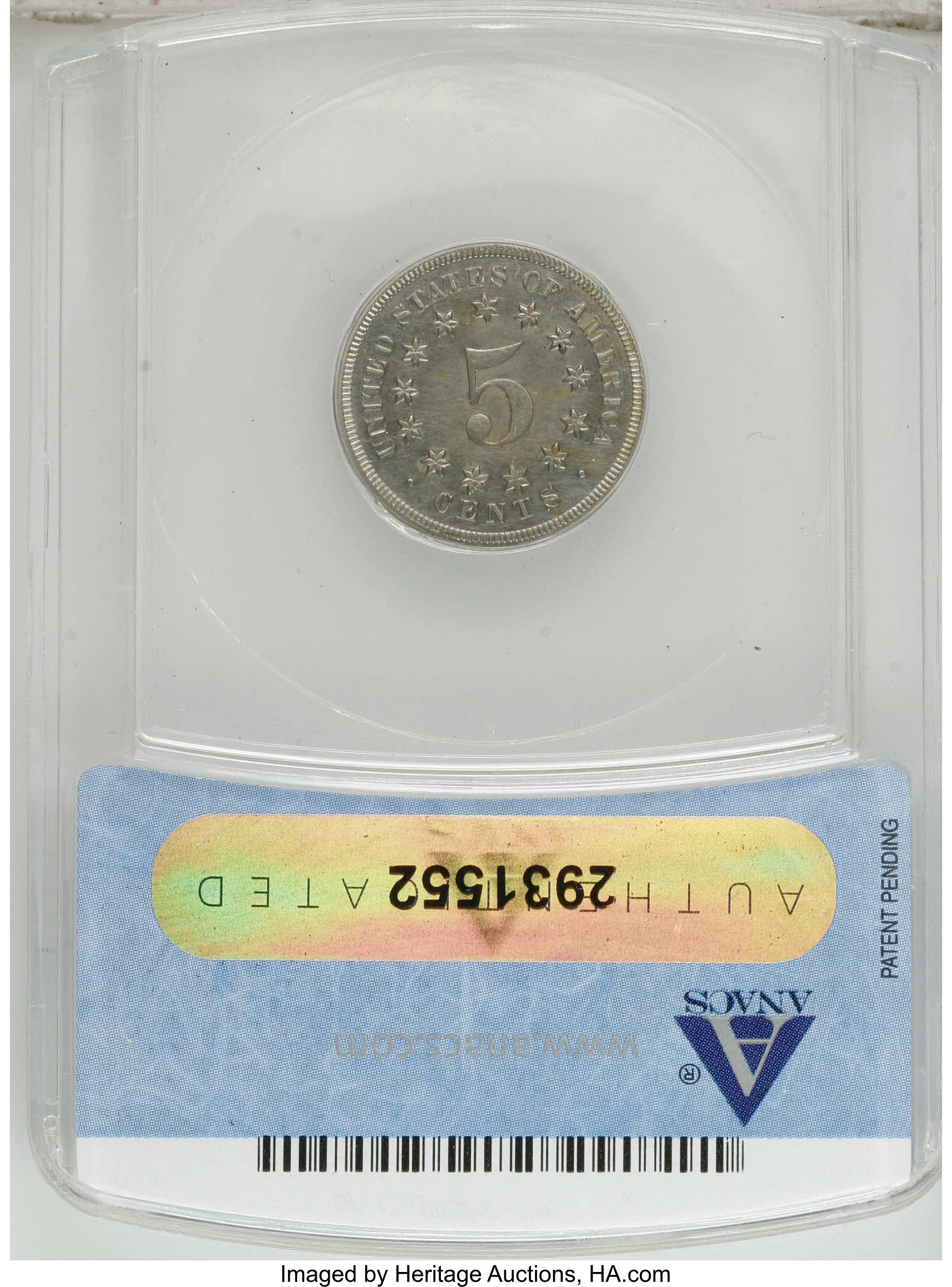 1869 5c AU53 thumbnail 8