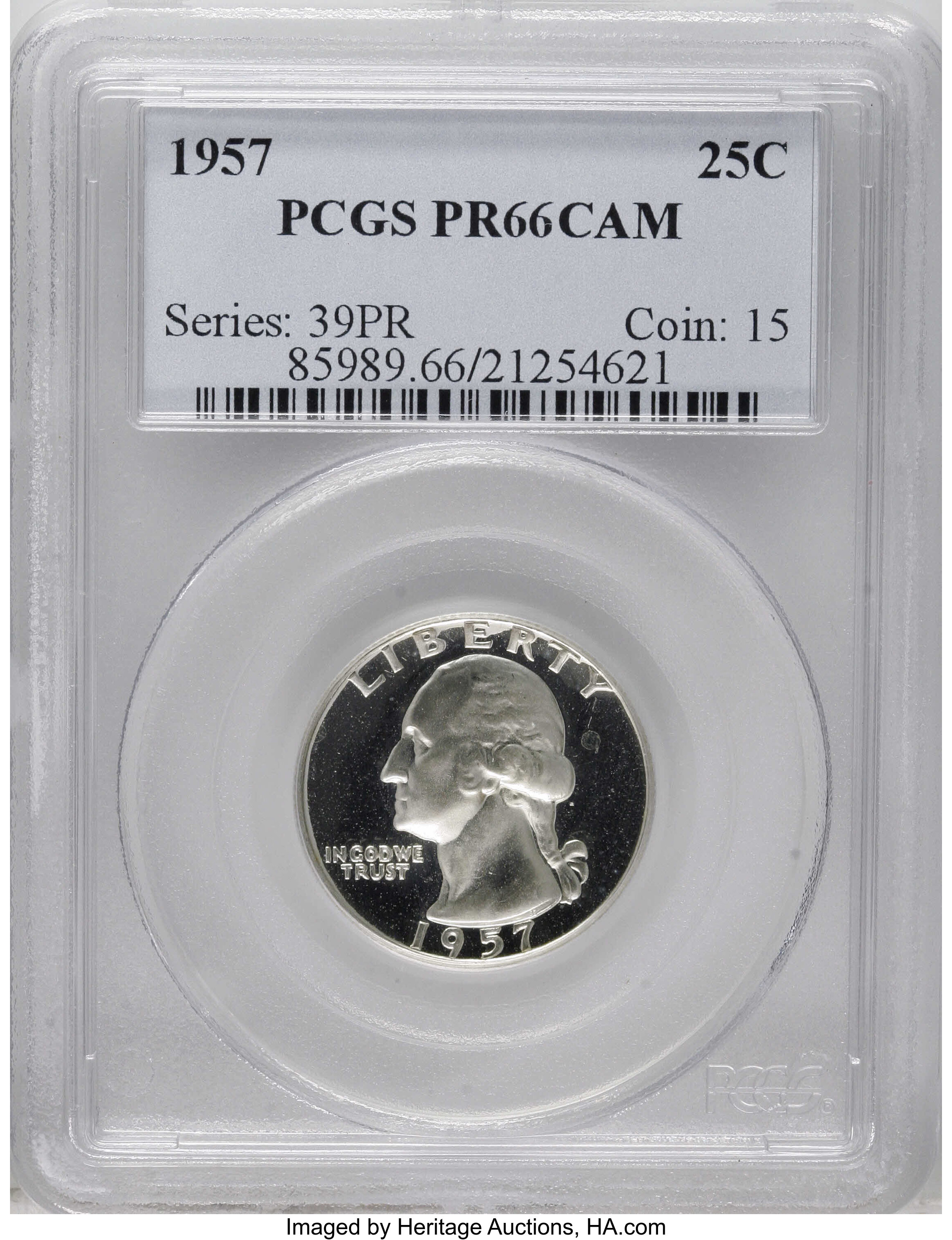 1957 25c PR CAM PR64 CAM thumbnail 11