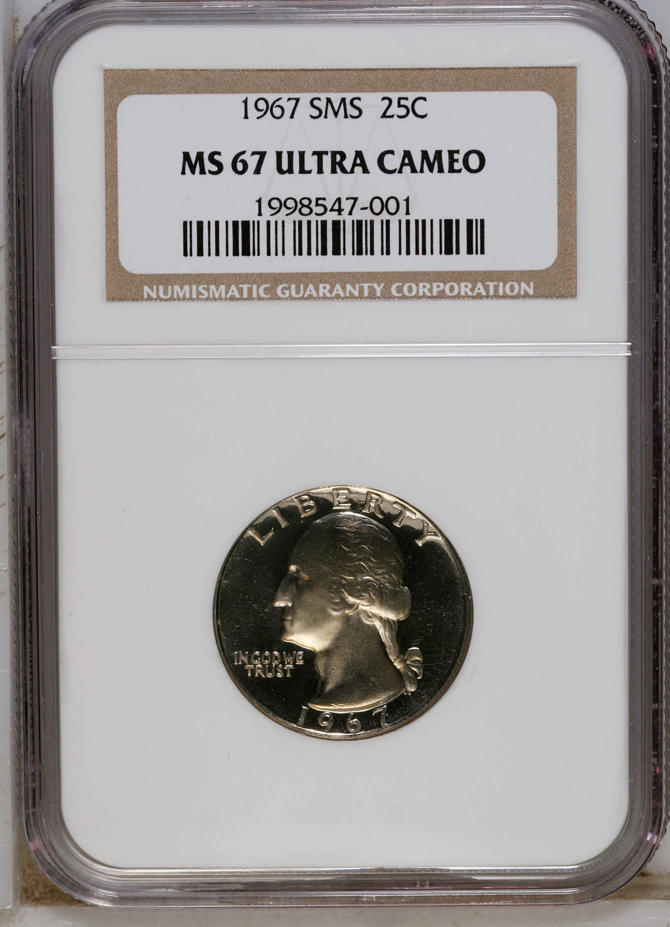 1967 25c Special Mint Set SMS DCAM thumbnail 16