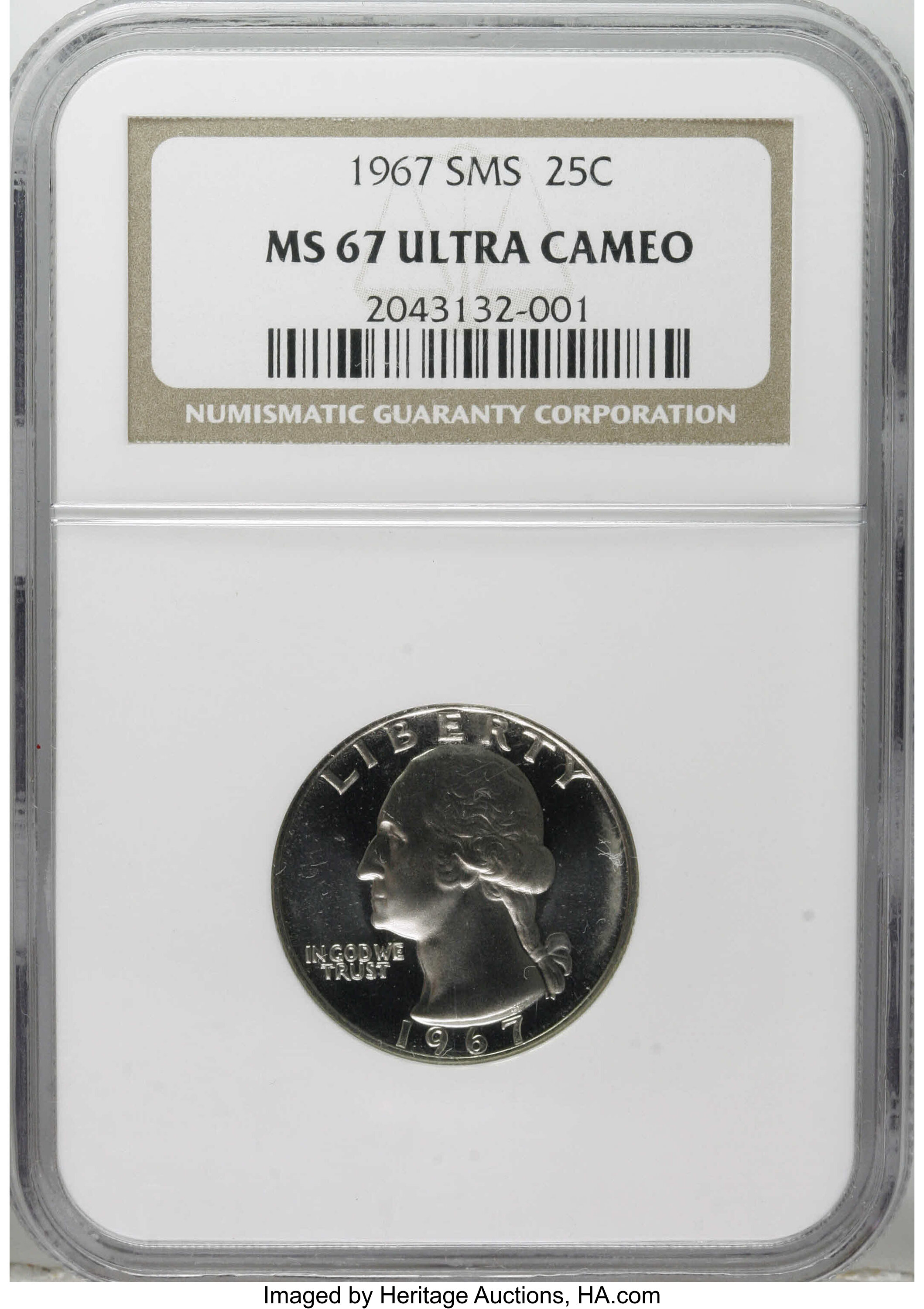 1967 25c Special Mint Set SMS DCAM thumbnail 15