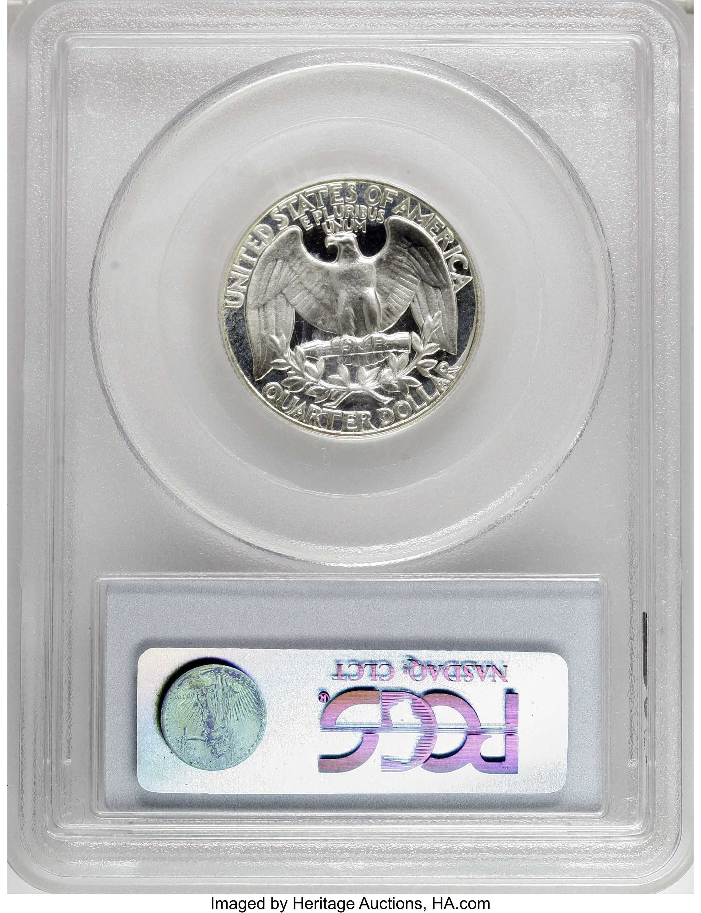 1961 25c PR DCAM PR65 DCAM thumbnail 6