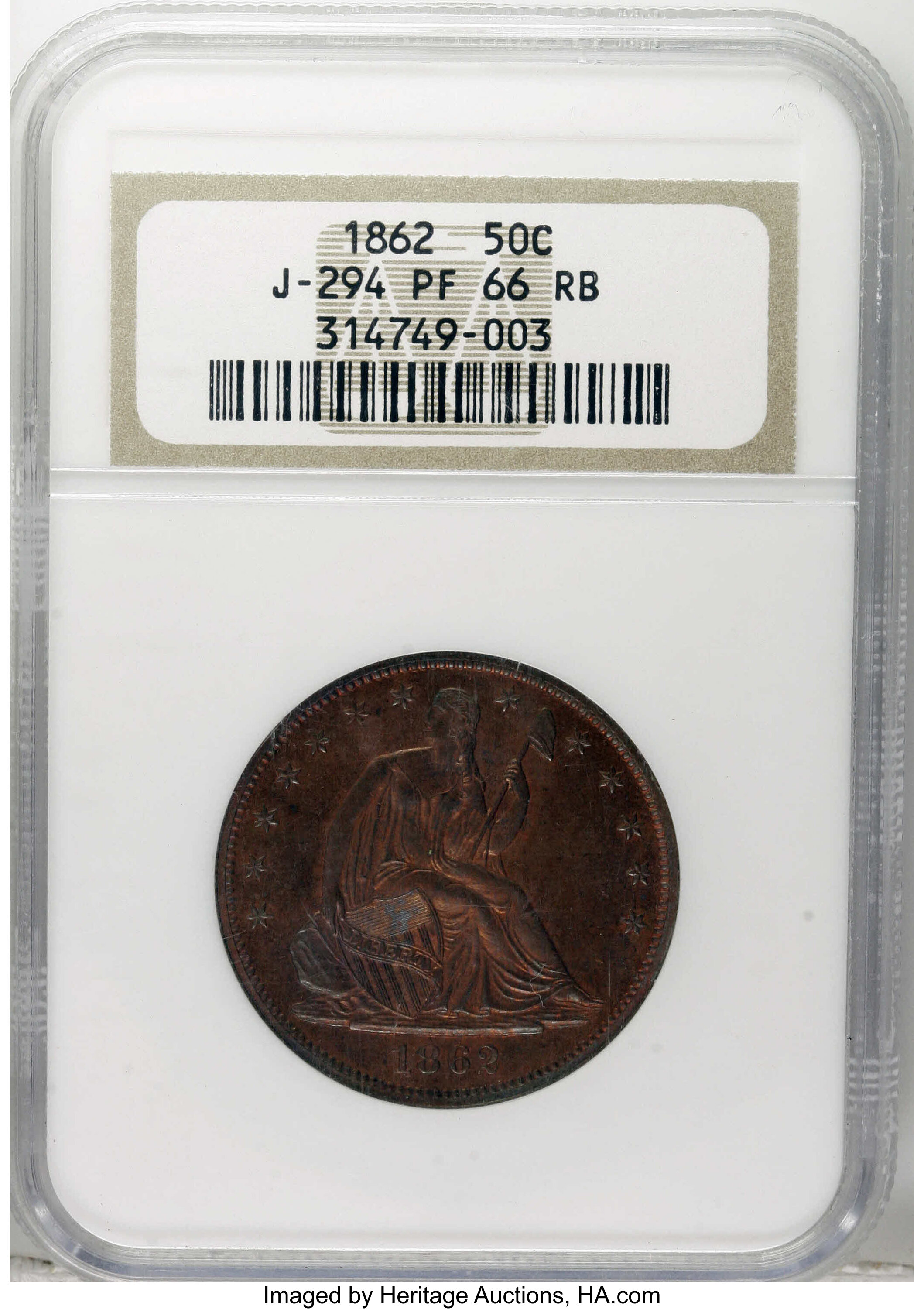 1862 P50c Copper, J-294 PR RB thumbnail 4