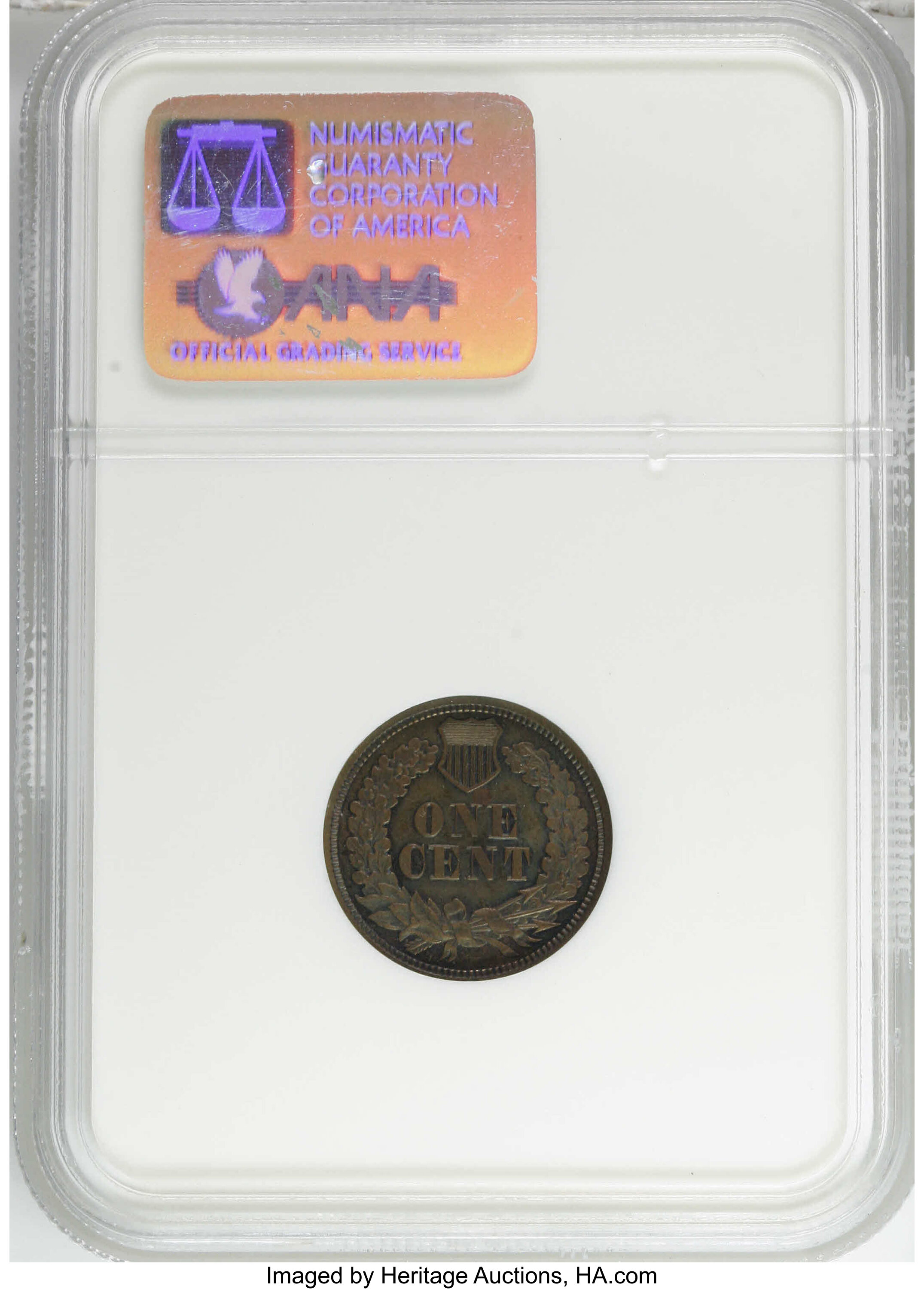 1863 P1c Copper, J-299 MS RB MS65 RB thumbnail 2