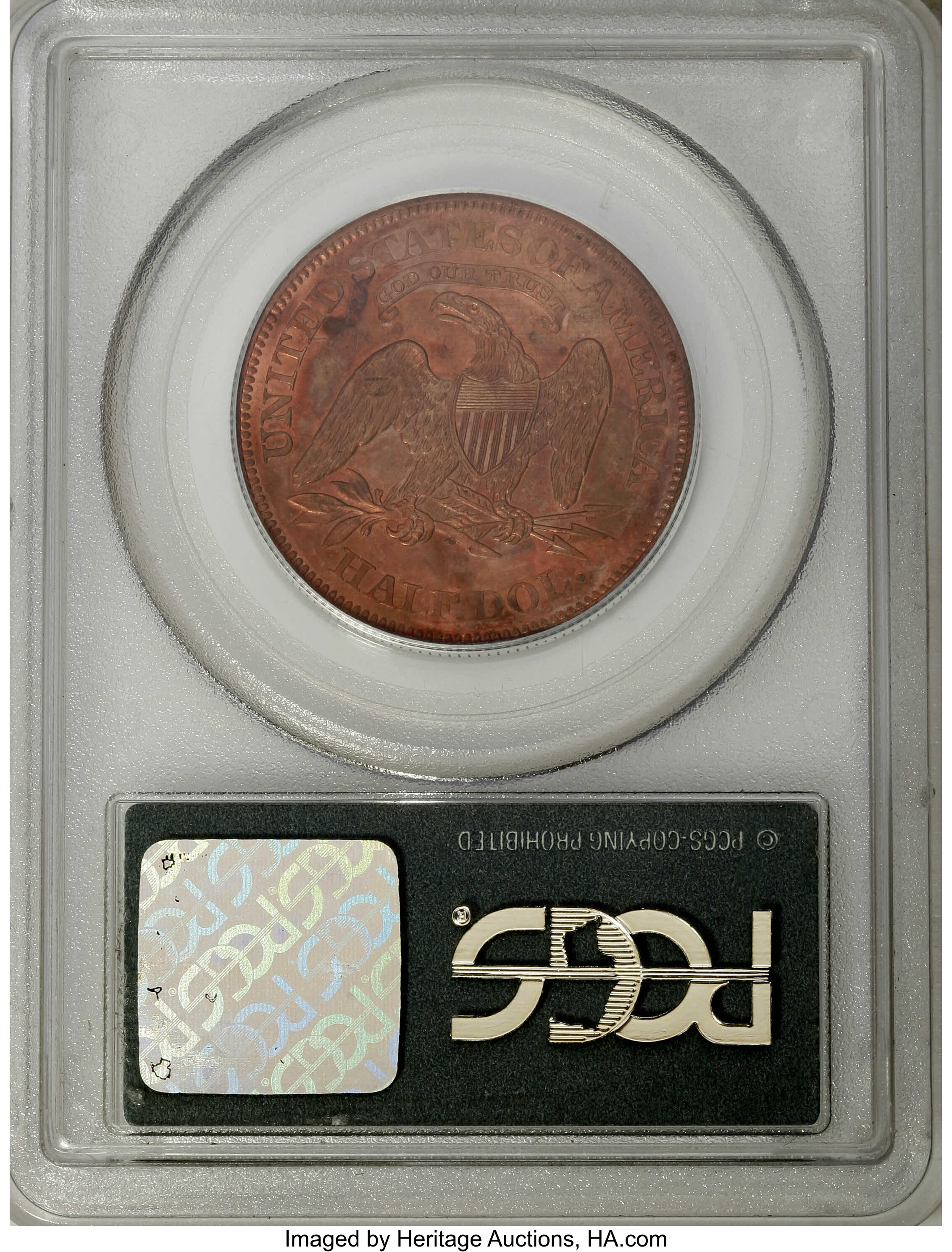 1863 P50c Copper, J-339 PR RB PR64 RB thumbnail 6