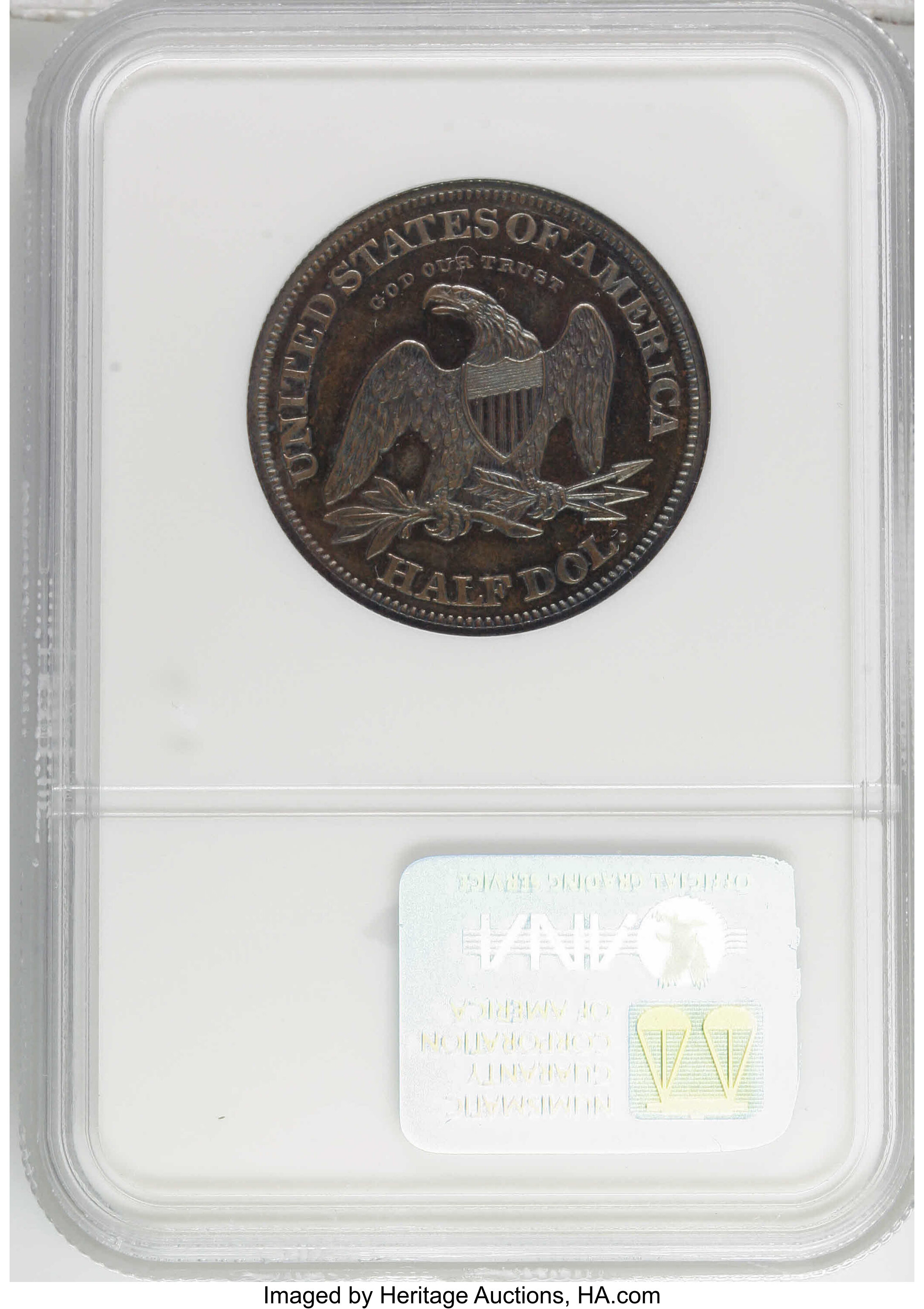 1863 P50c Copper, J-341 PR RB PR65 RB thumbnail 6